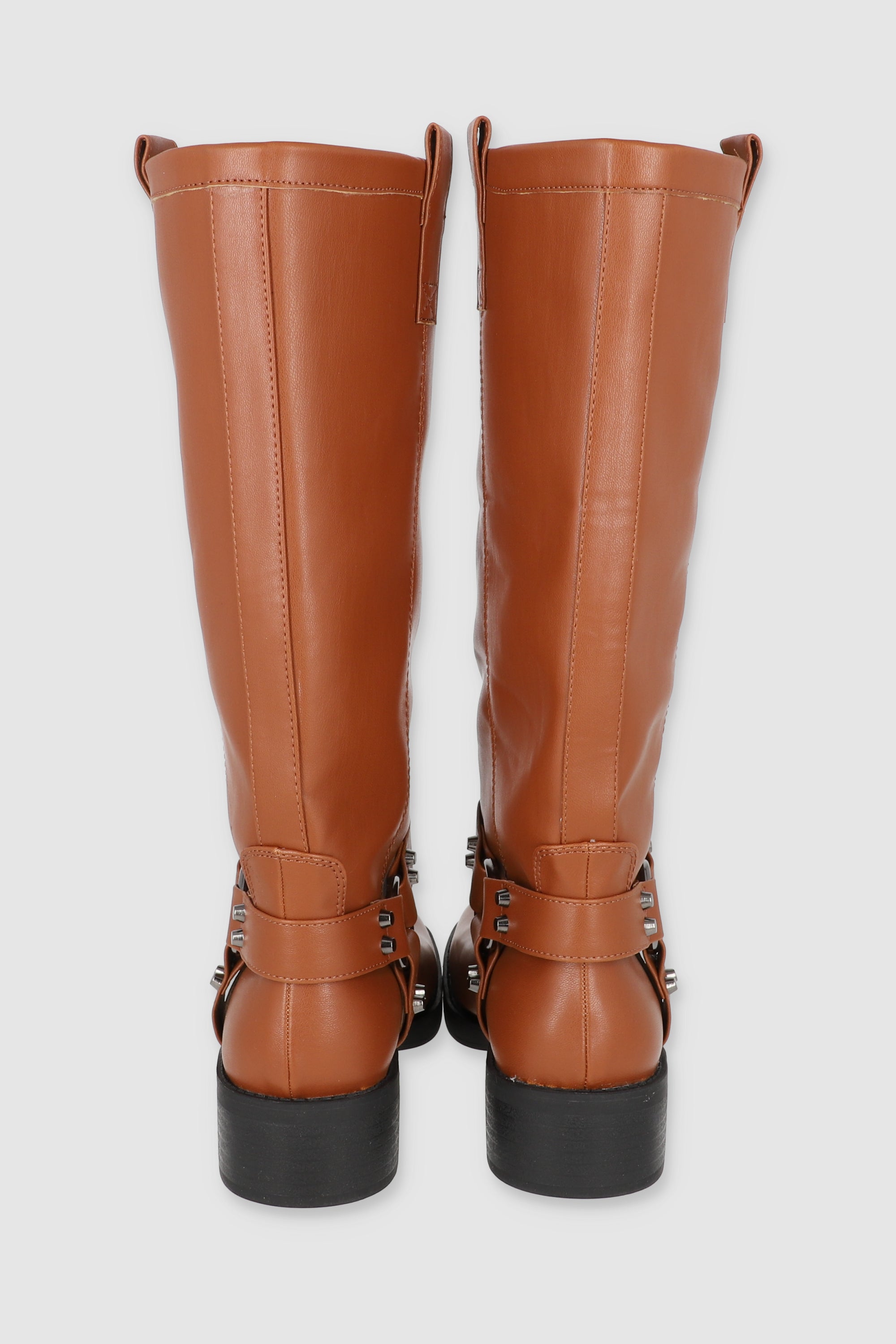 Botas Motero Hebilla Estoperoles