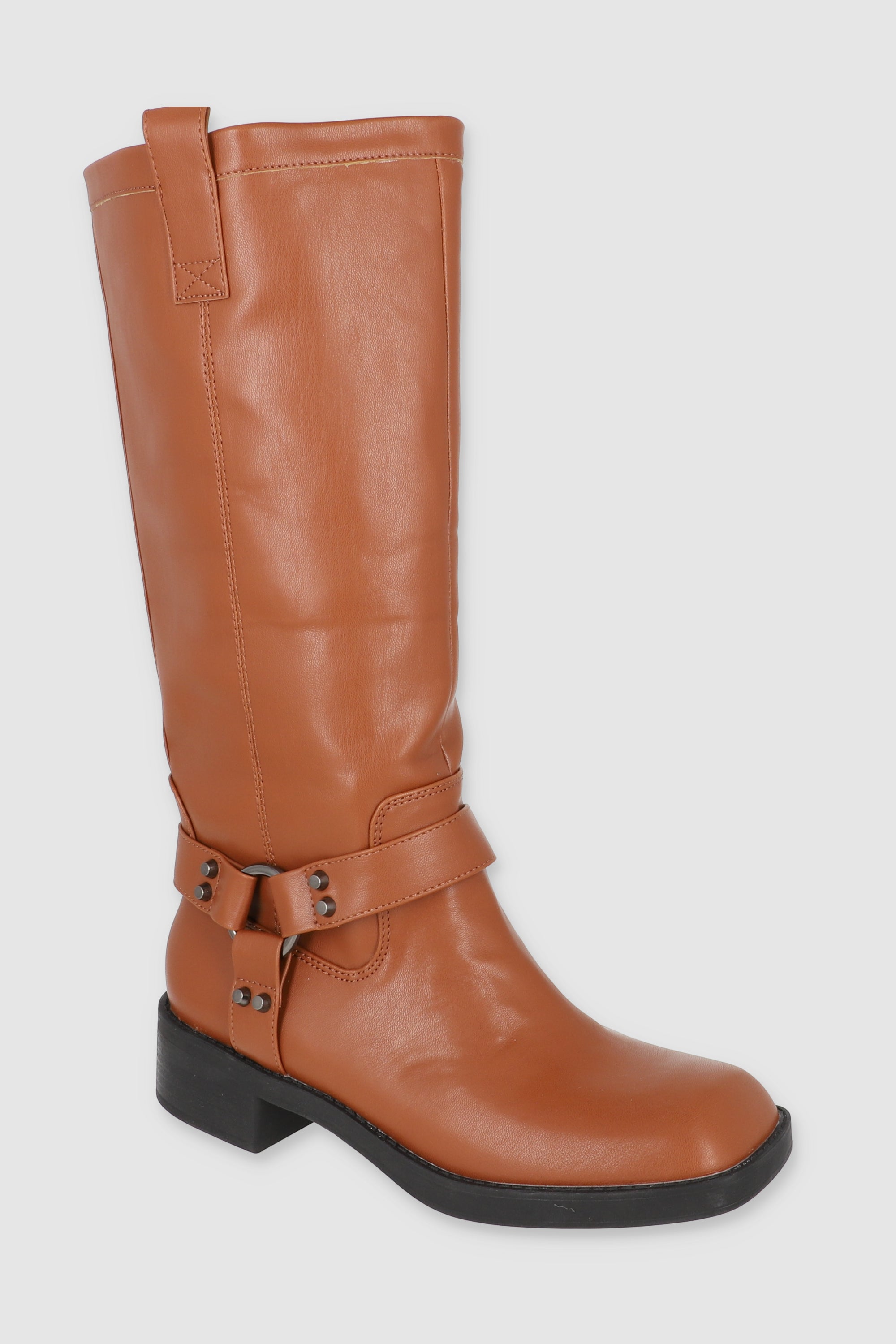 Botas Motero Hebilla Estoperoles