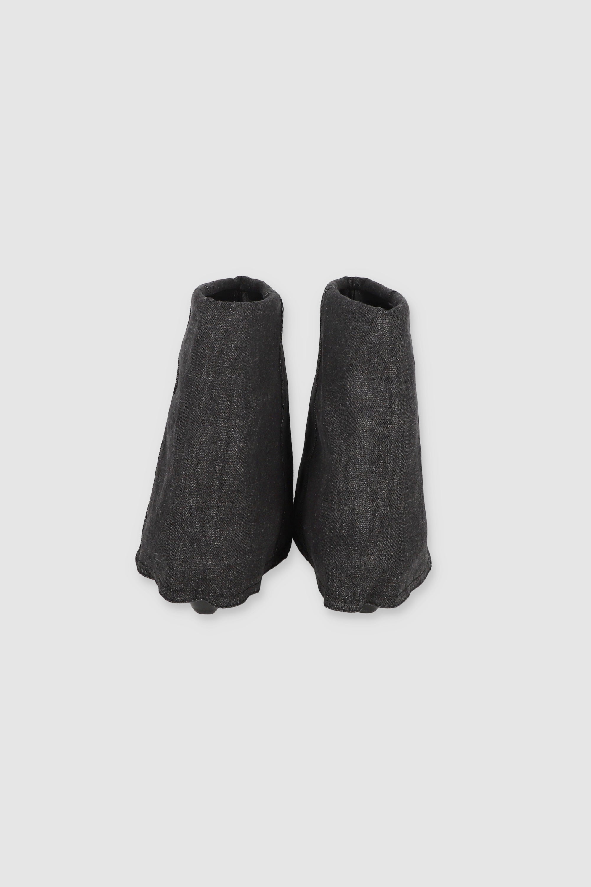 Botín Denim Dobladillo