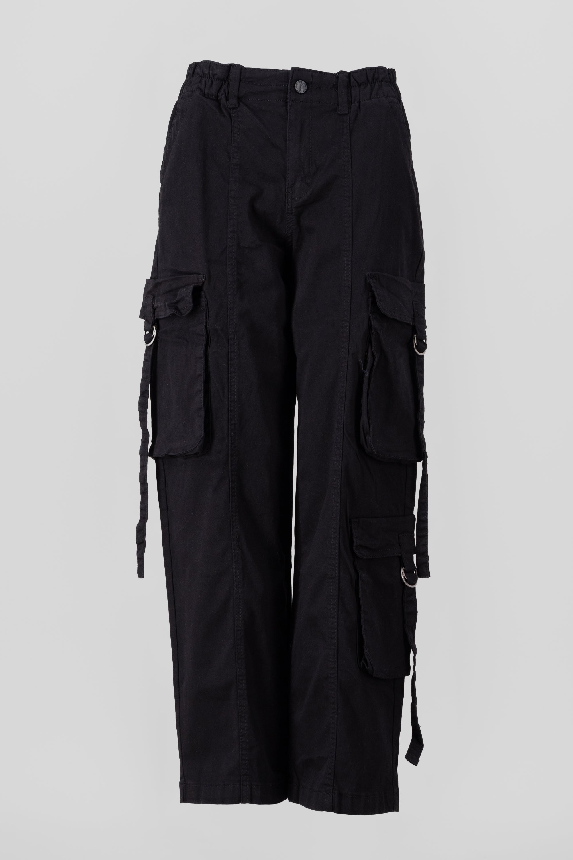 Jeans Cargo 3 Bolsas Tiras