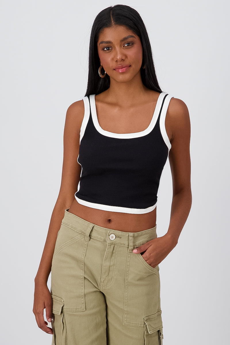 Crop top tirantes sale