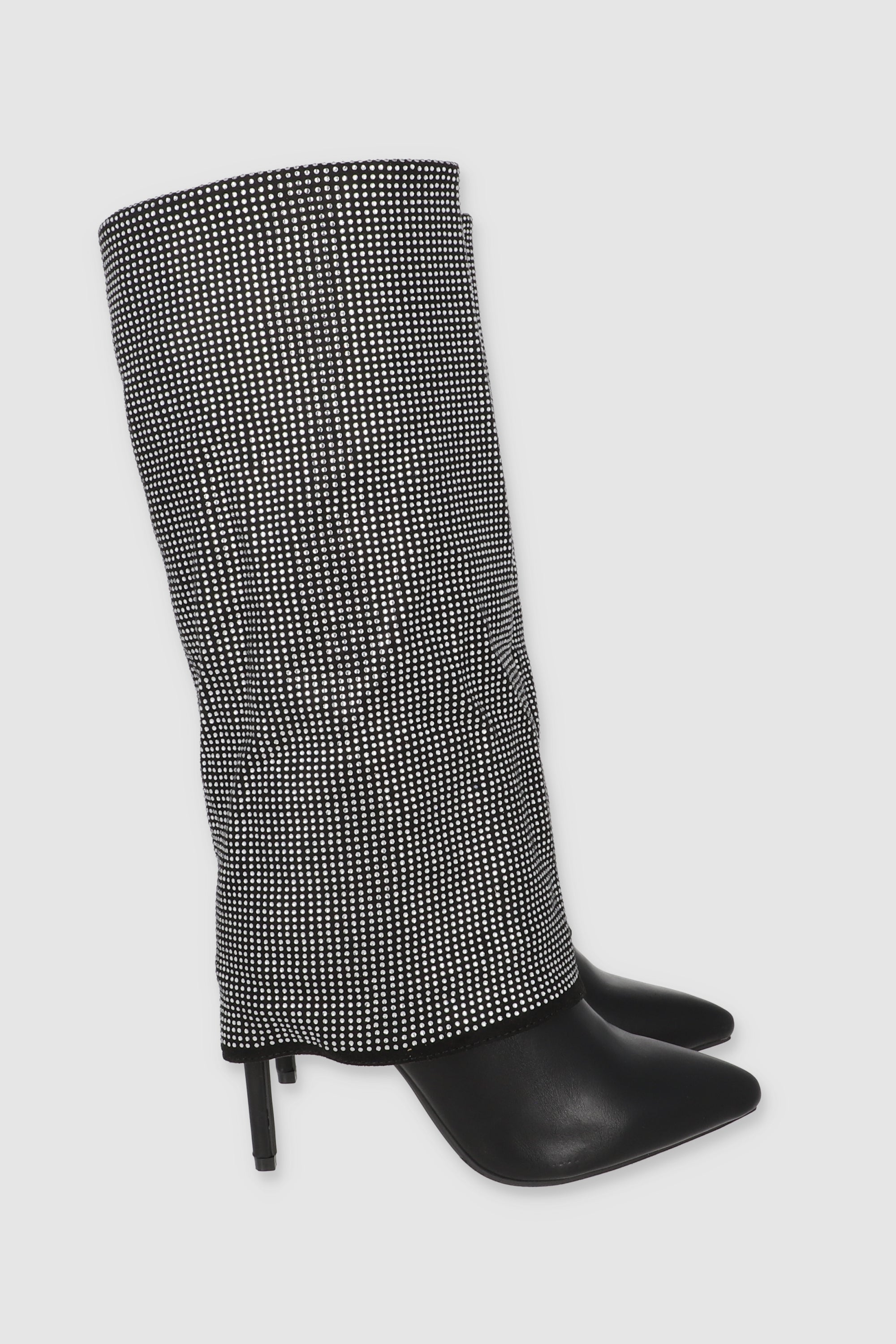Bota Pointy Funda Brillos