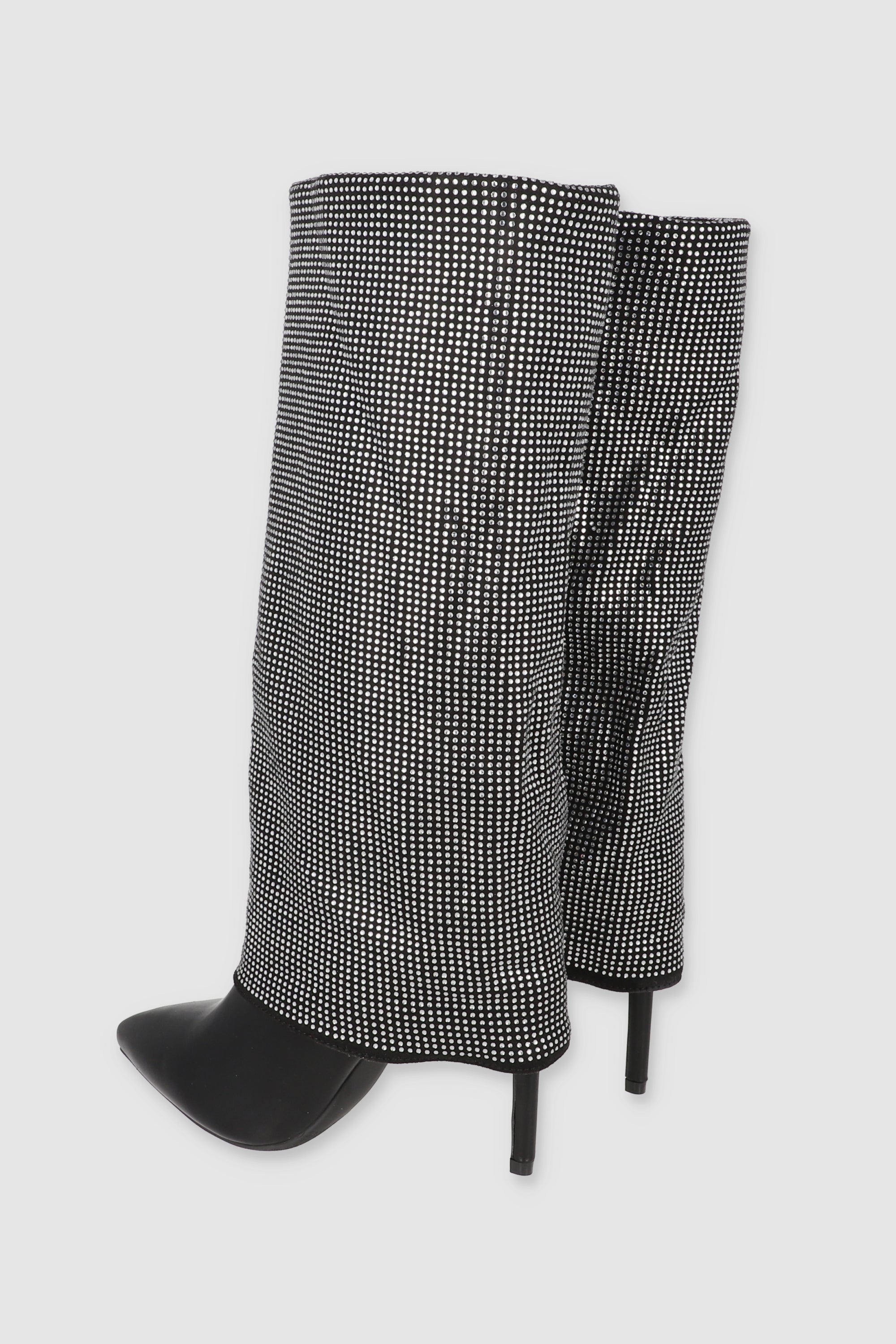 Bota Pointy Funda Brillos