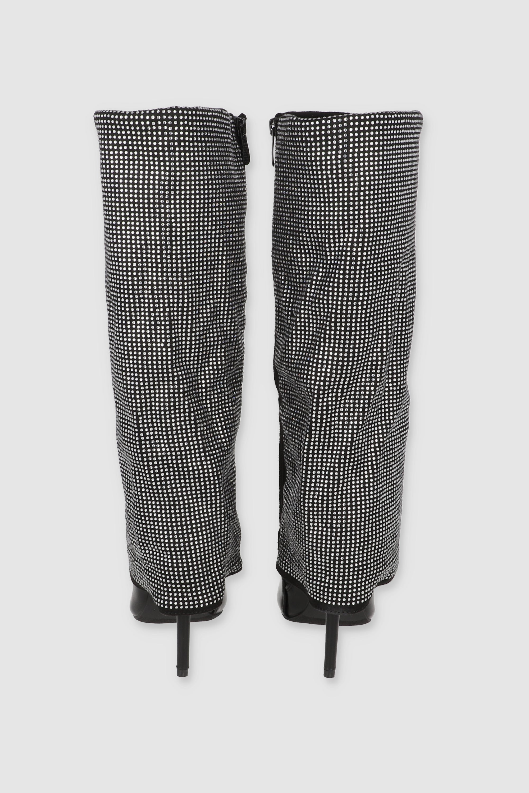 Bota Pointy Funda Brillos