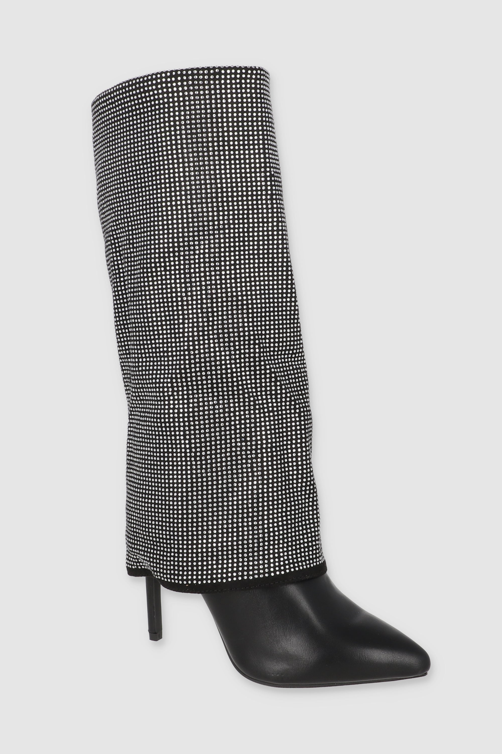 Bota Pointy Funda Brillos