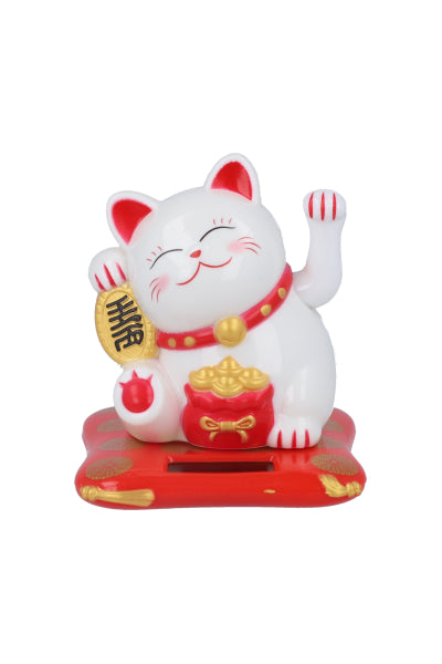 decoración gatito oriental suerte