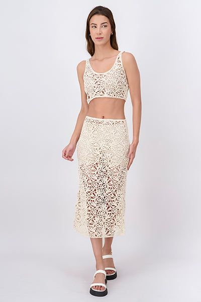 Crystal Lace Lunares Top