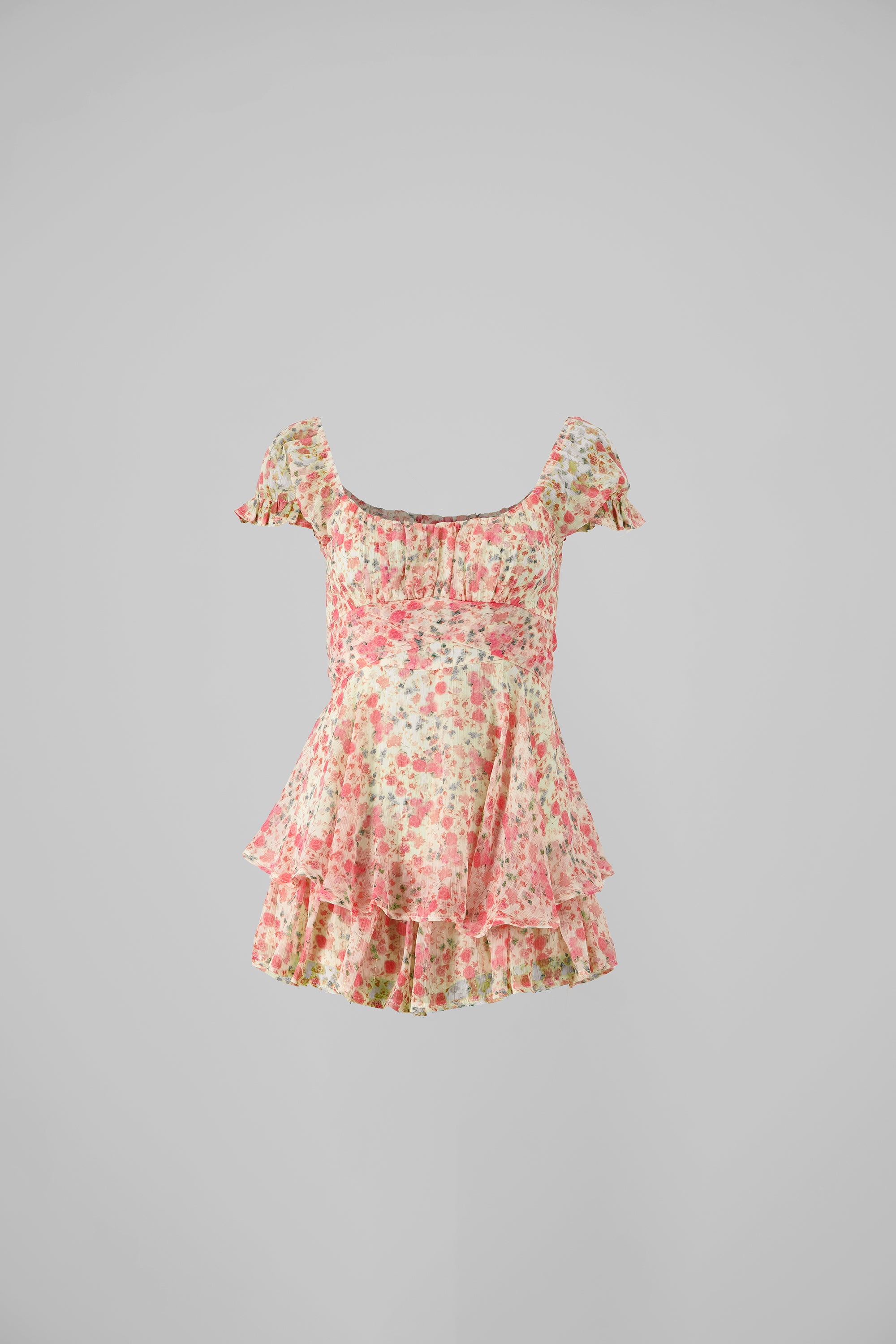 Romper manga corta flores