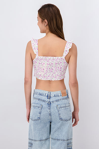 Top crop copas flores