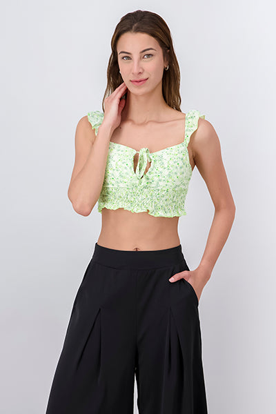 Top crop copas flores