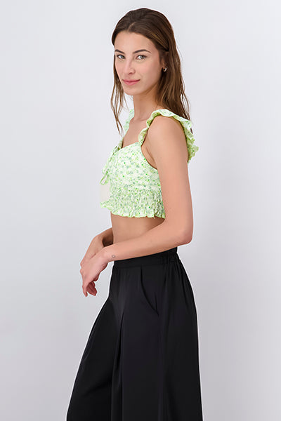 Top crop copas flores