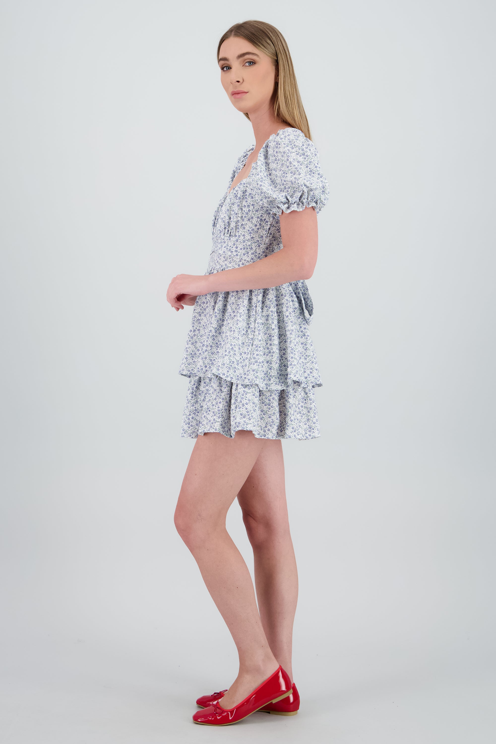 Vestido Olanes Mini Flores