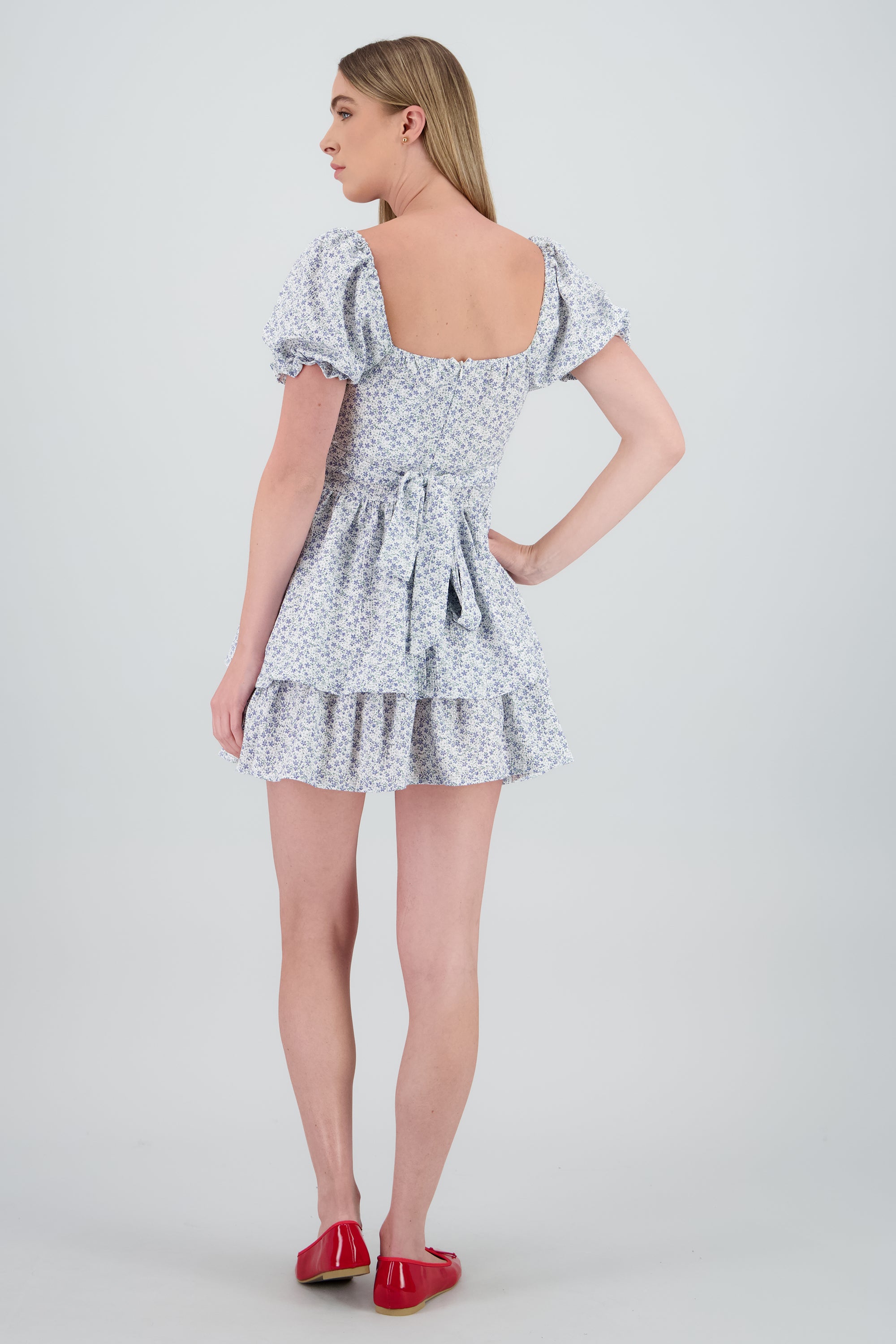 Vestido Olanes Mini Flores