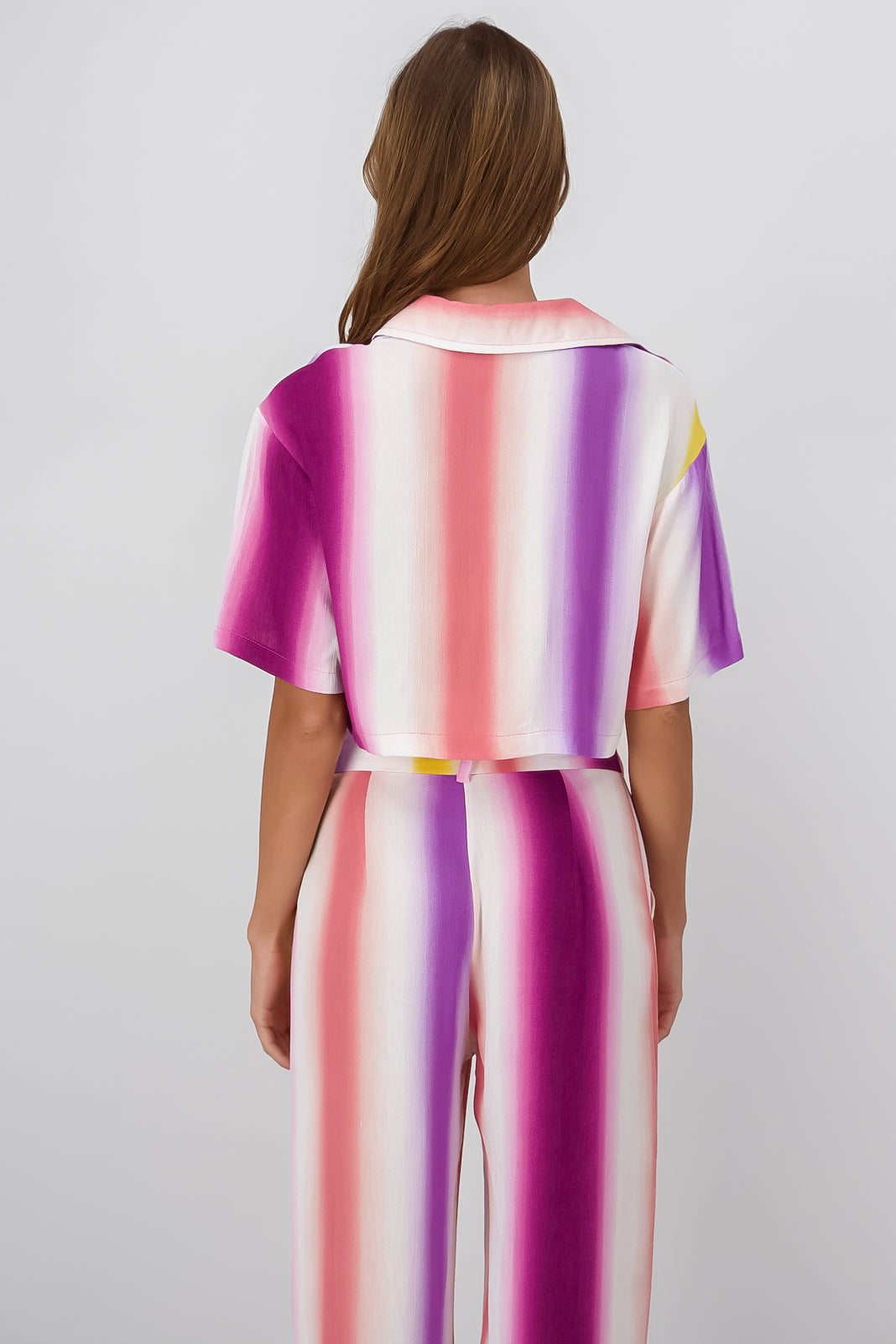 Camisa crop ligera colores