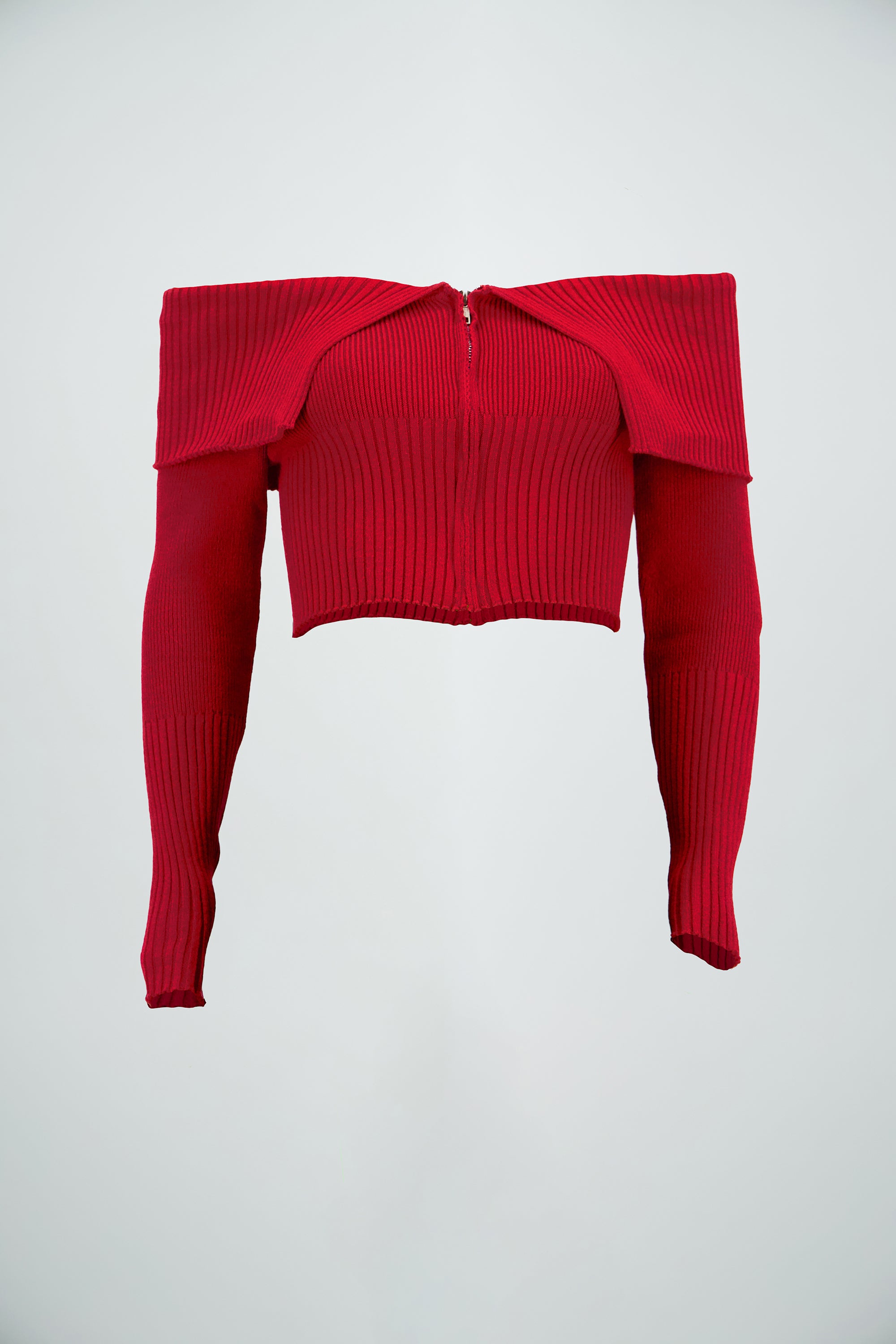 Sueter manga larga cierre