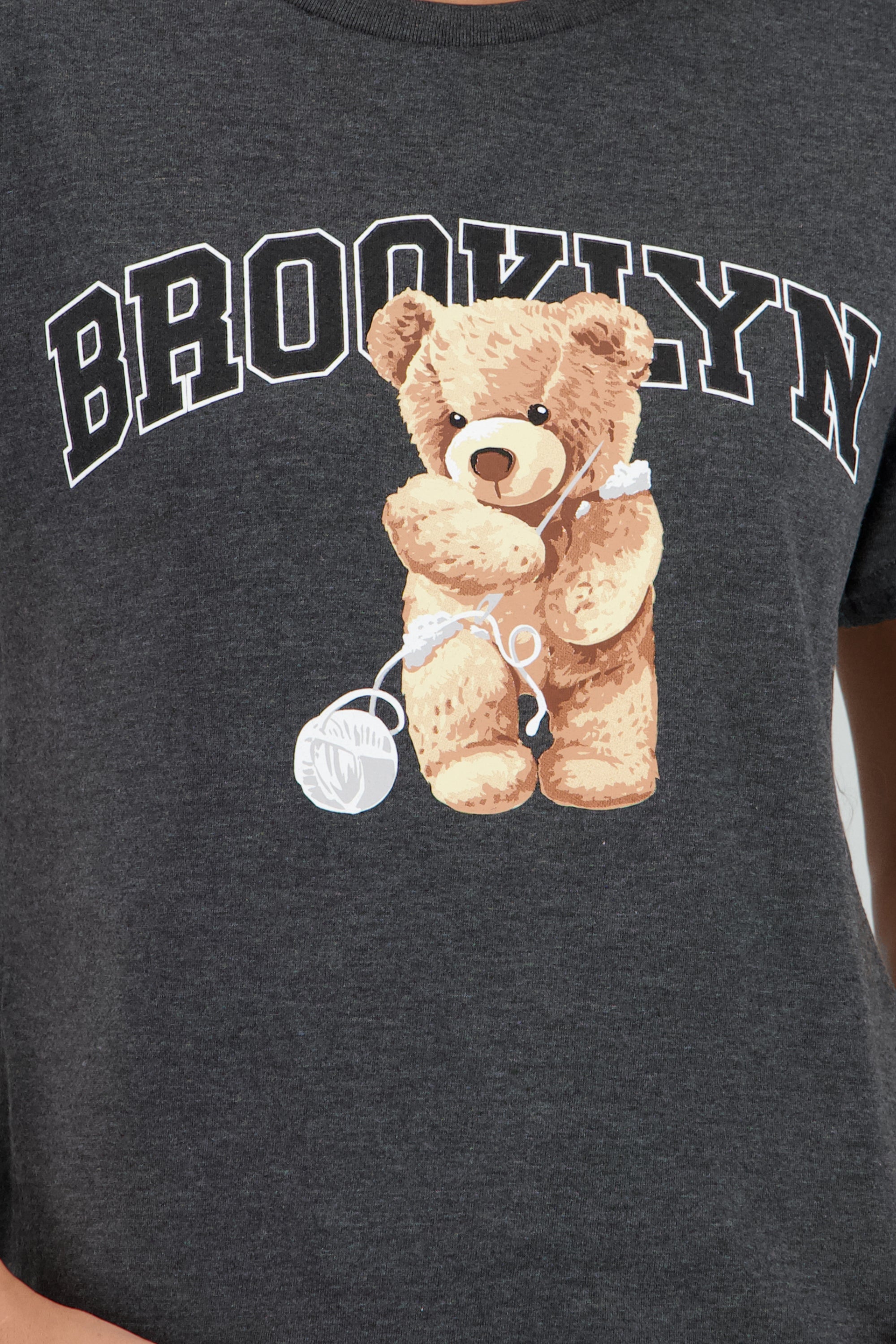 Playera Manga Corta Osito Brooklyn