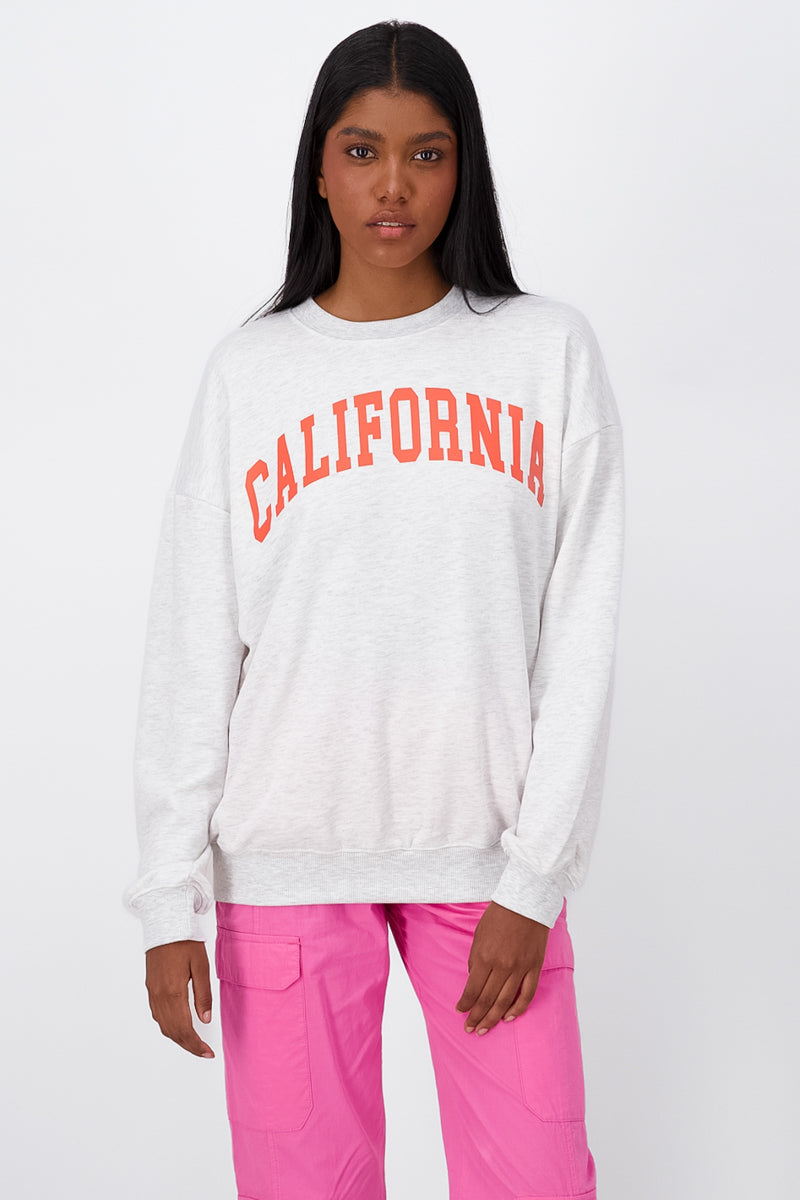 Sudadera oversize california