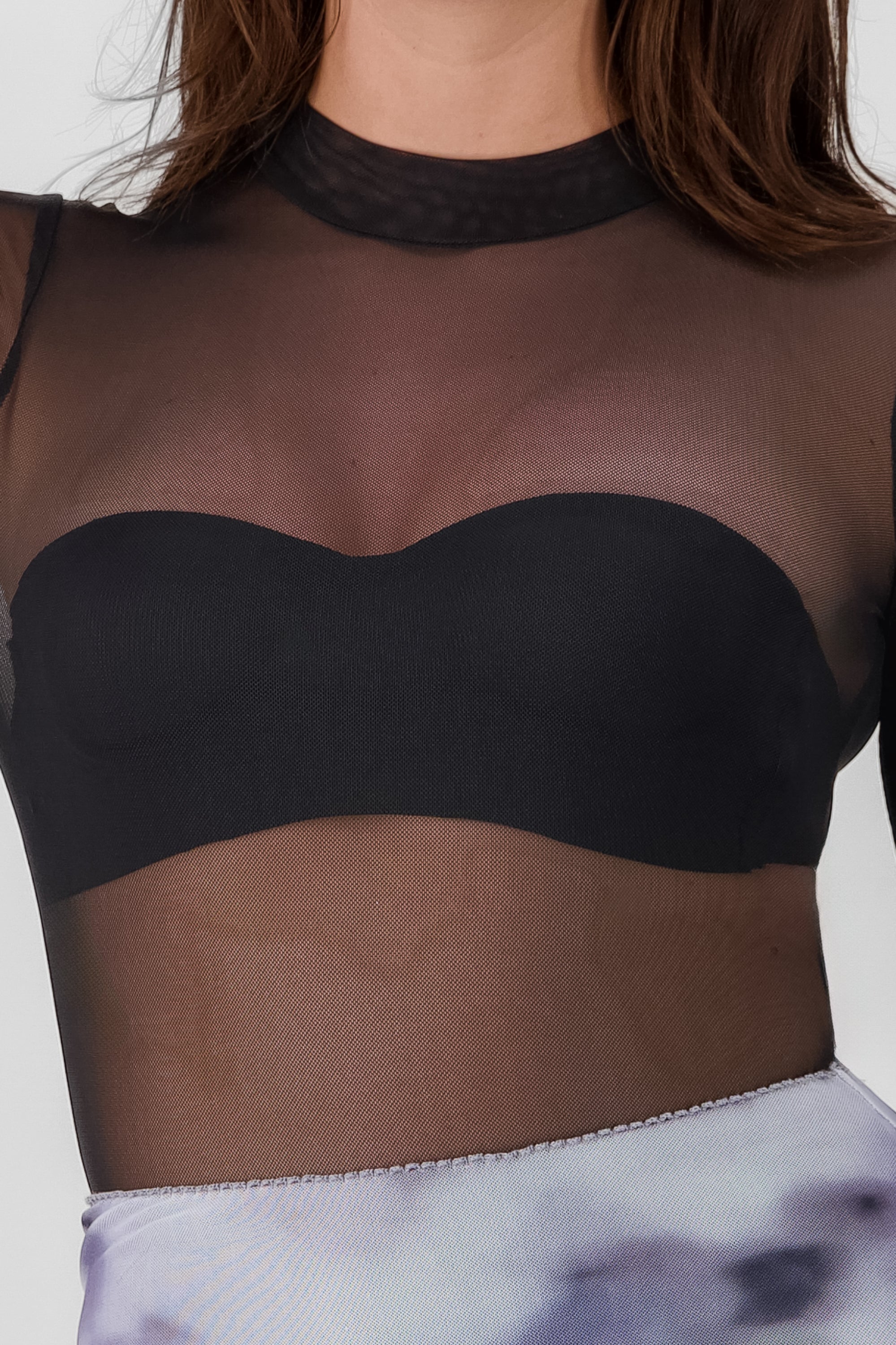 Bodysuit Liso Mesh