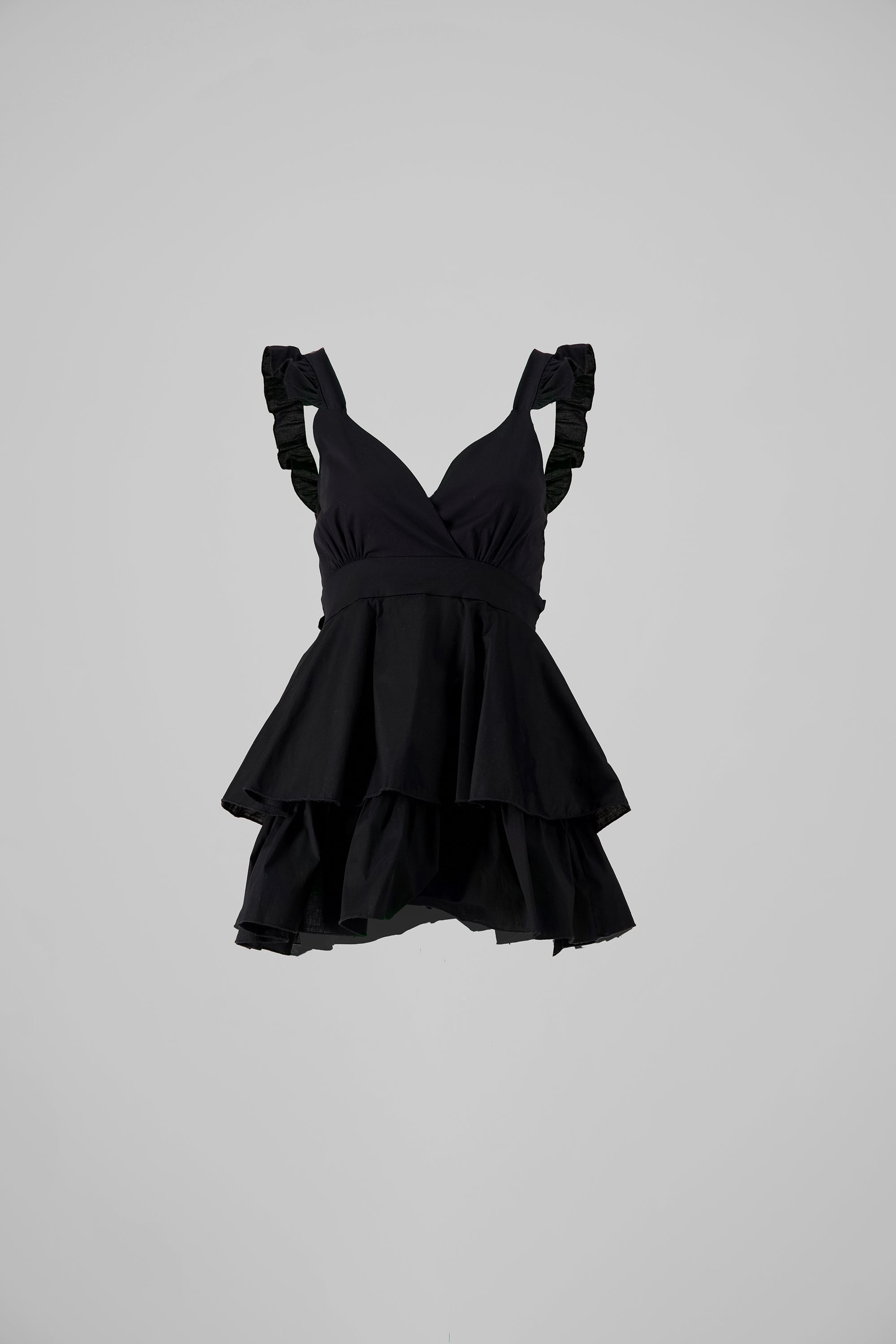Vestido Tirantes Detalle Olanes