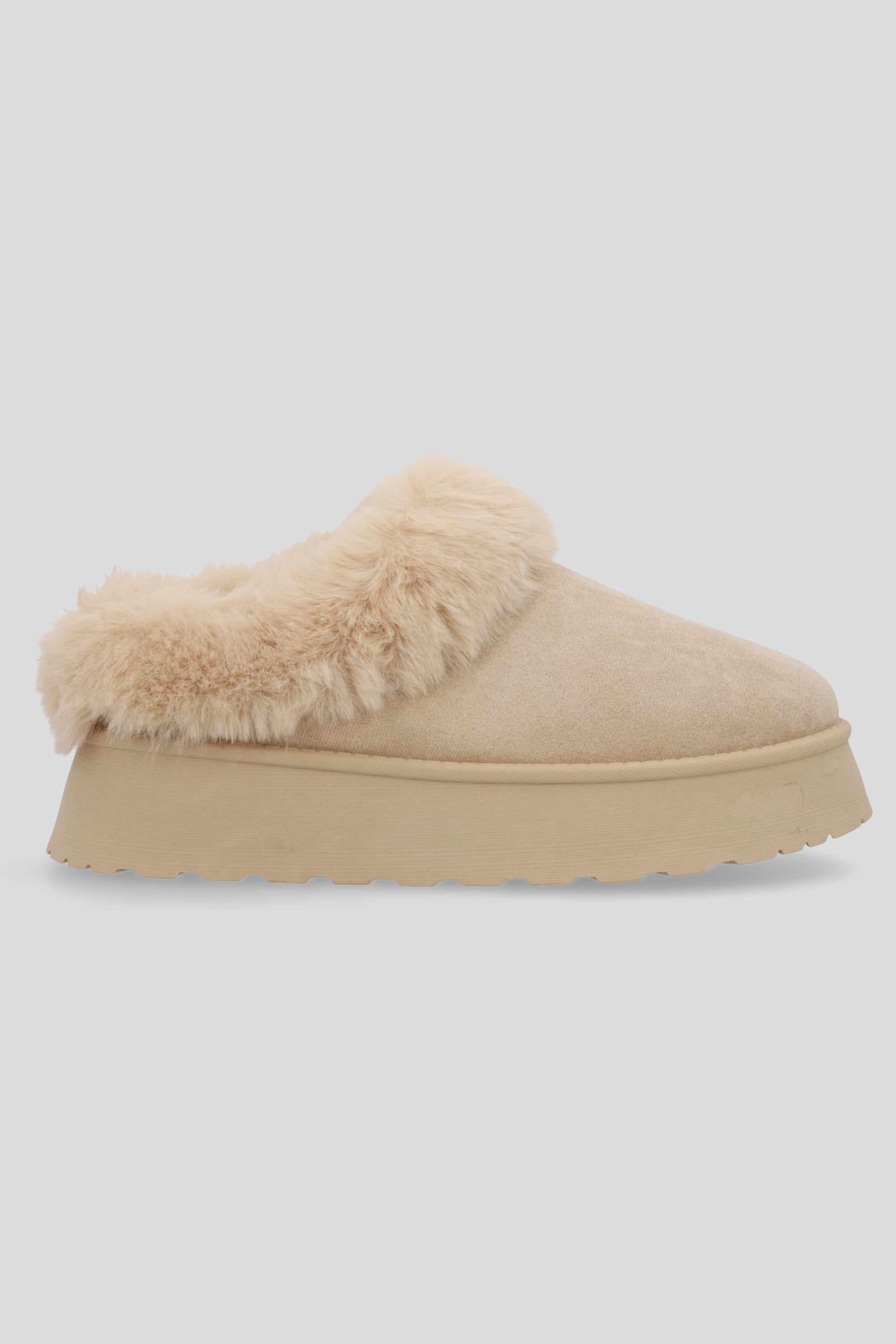 Pantufla Peluda Mula