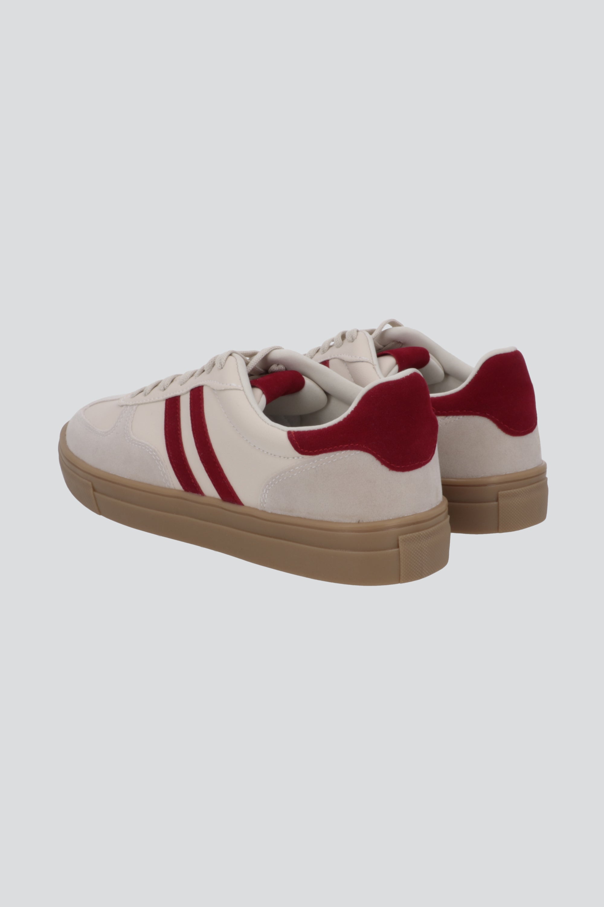 Tenis Dos Líneas Suela Alta