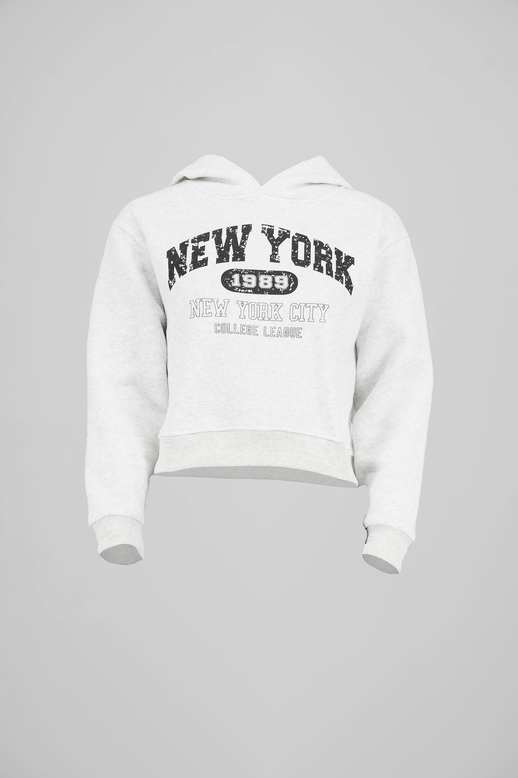 Sudadera corta new york