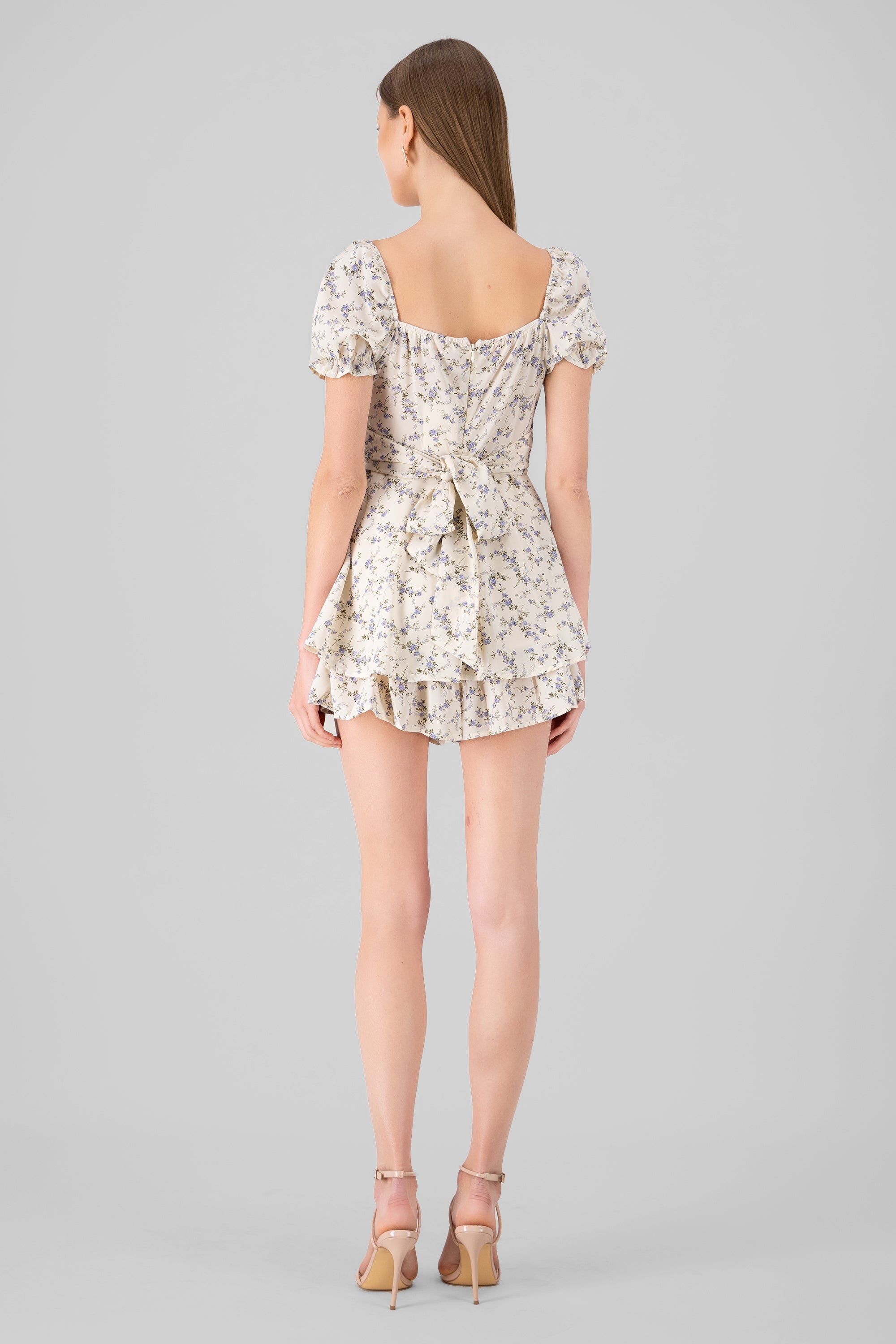 Vestido olan flores