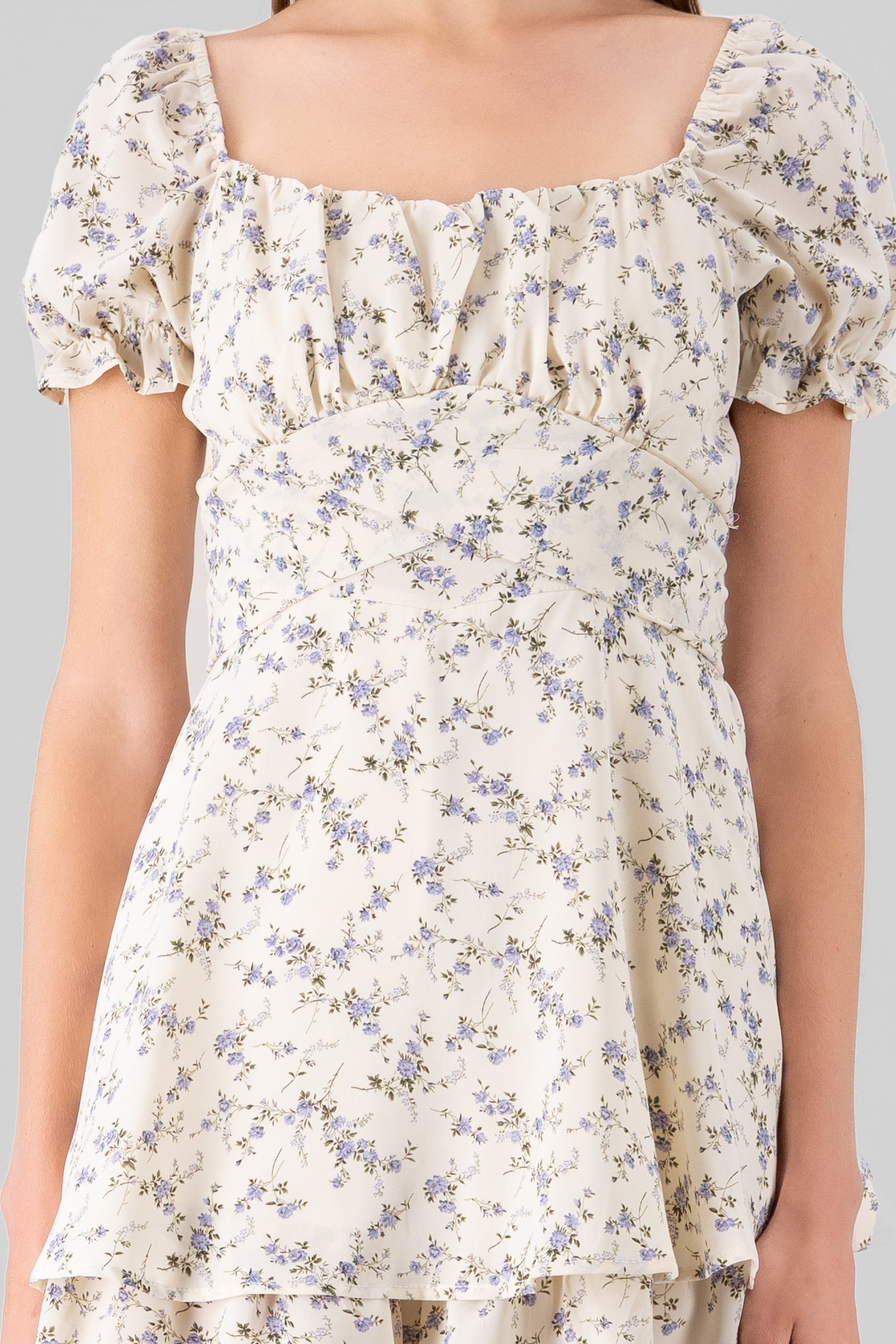 Vestido olan flores