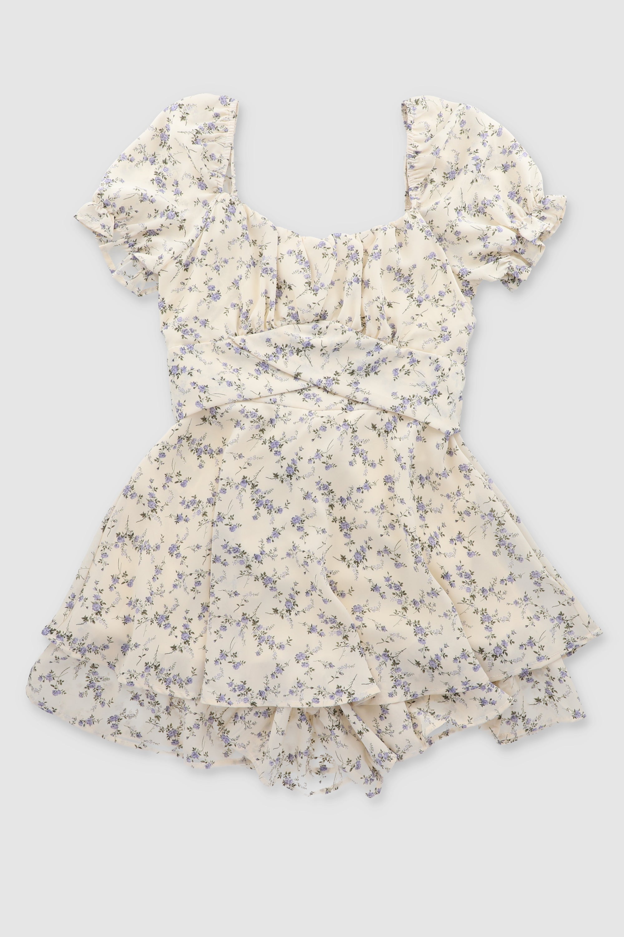 Vestido olan flores