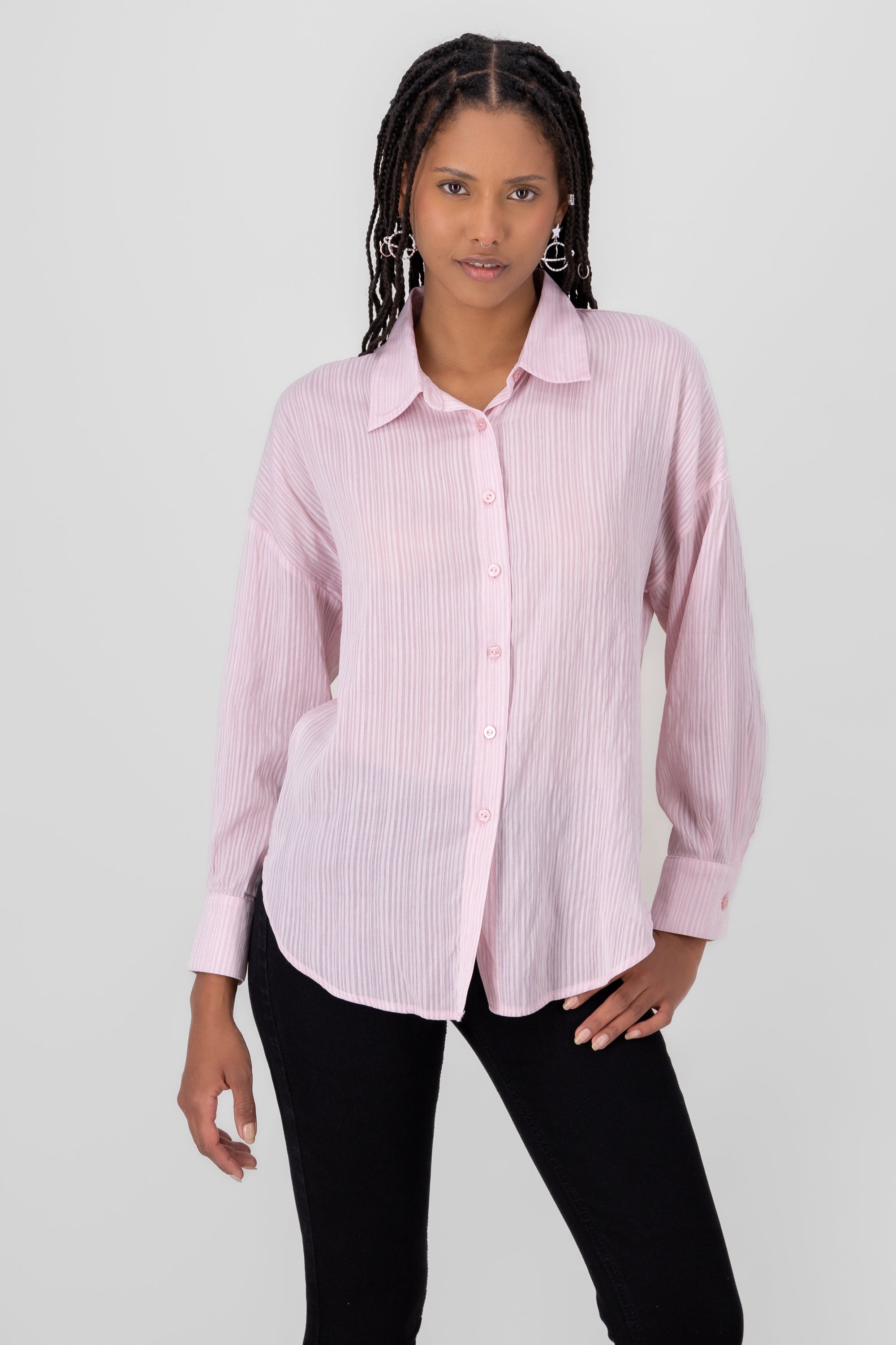 Camisas Elegantes Camisas Largas Para Dama Blusas Casuales Blusas