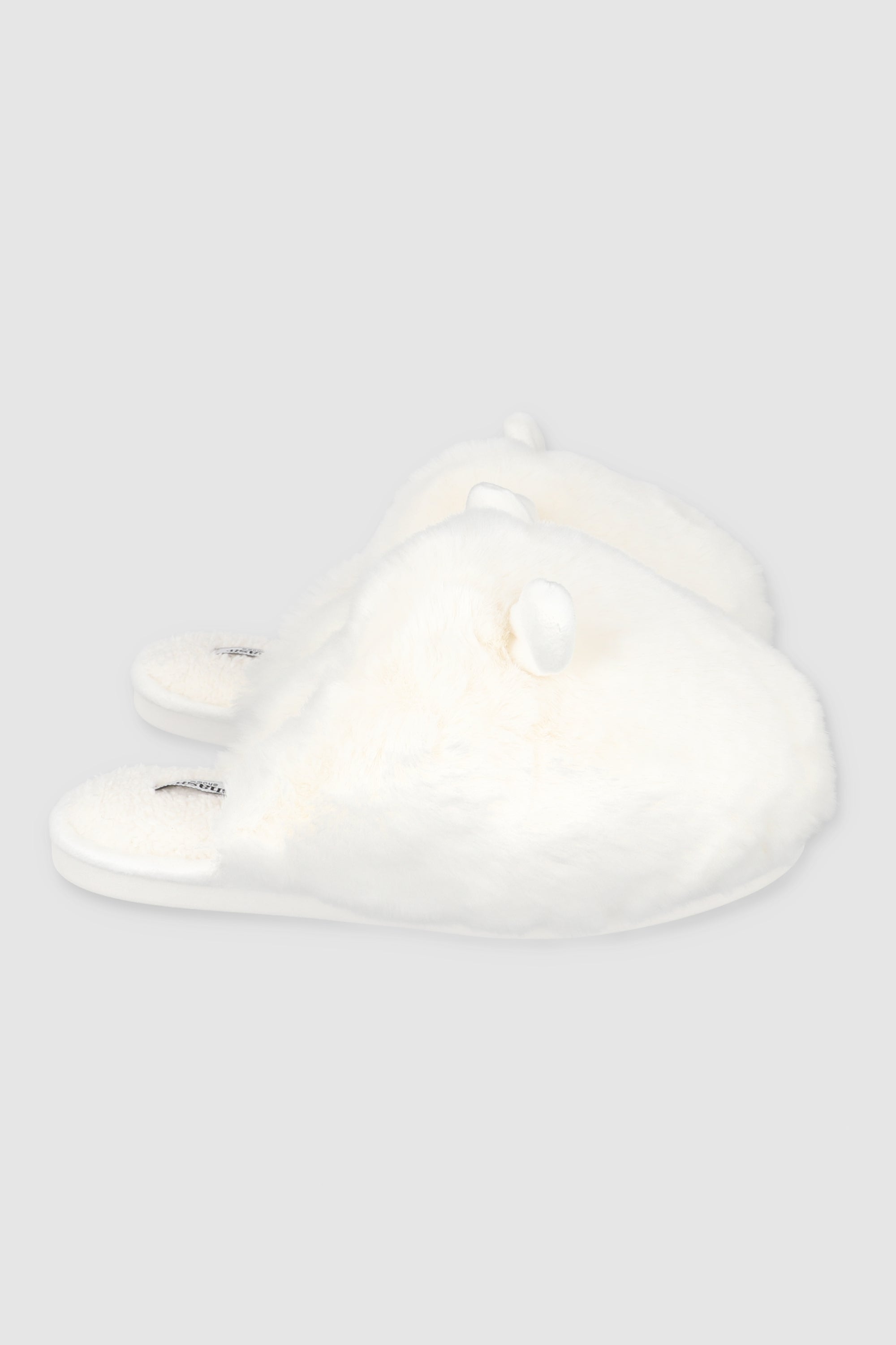 Pantufla fluffy orejitas
