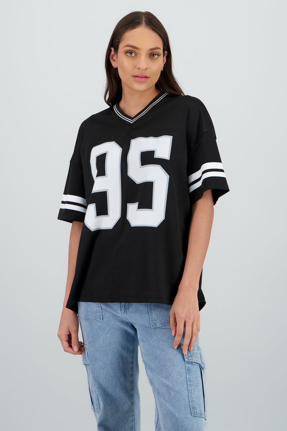 Playera deportiva estampado numeros