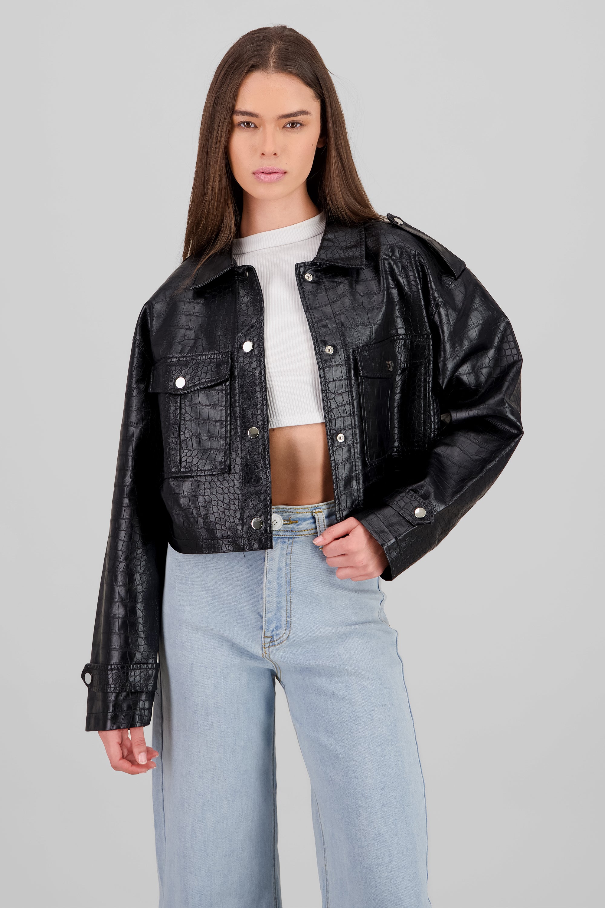 Ropa Chamarra De Mezclilla Shasa Jacket Chamarras De Mezclilla