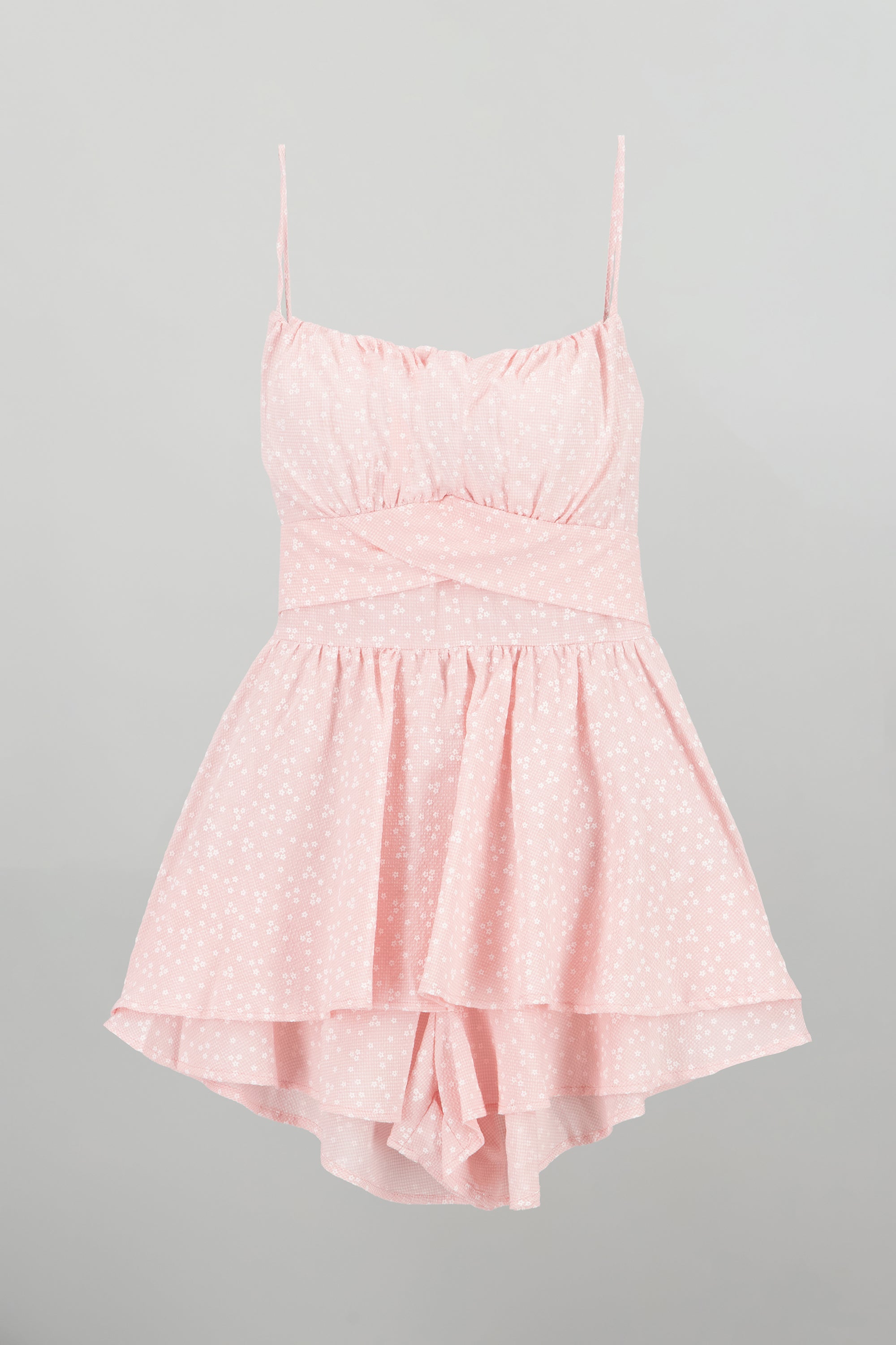 Vestido estampado flores