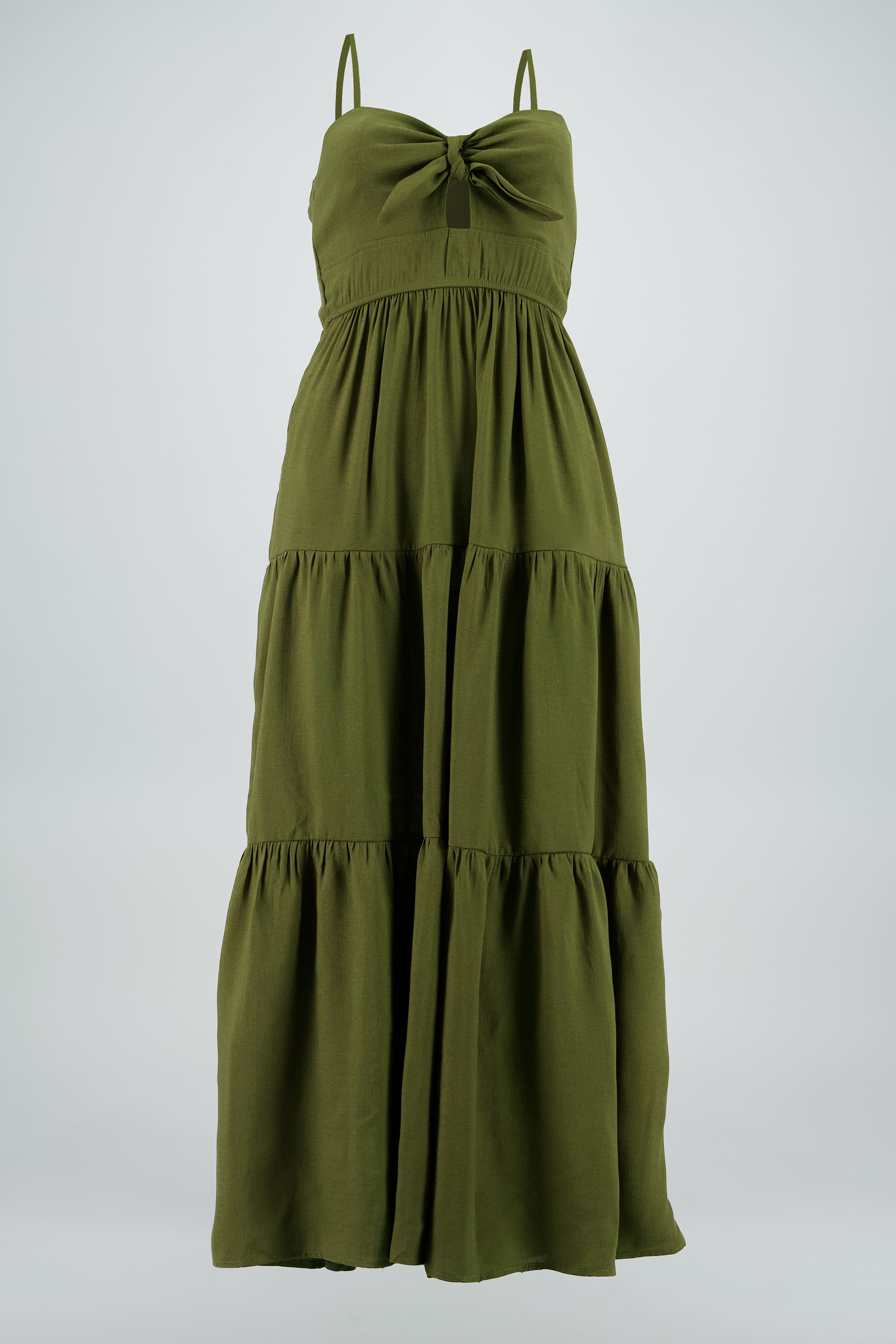 Vestido maxi tirantes