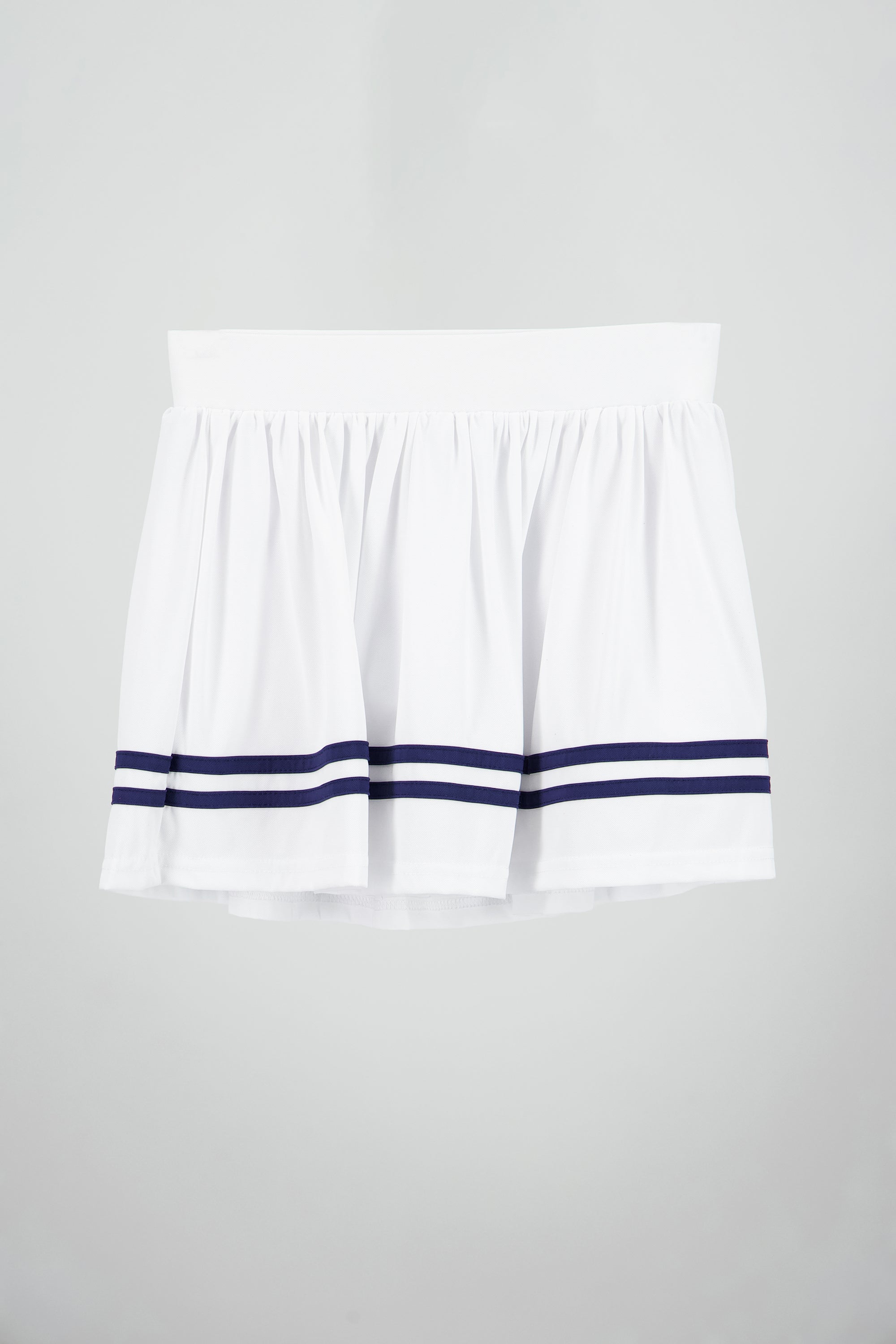 Falda short rayas contraste