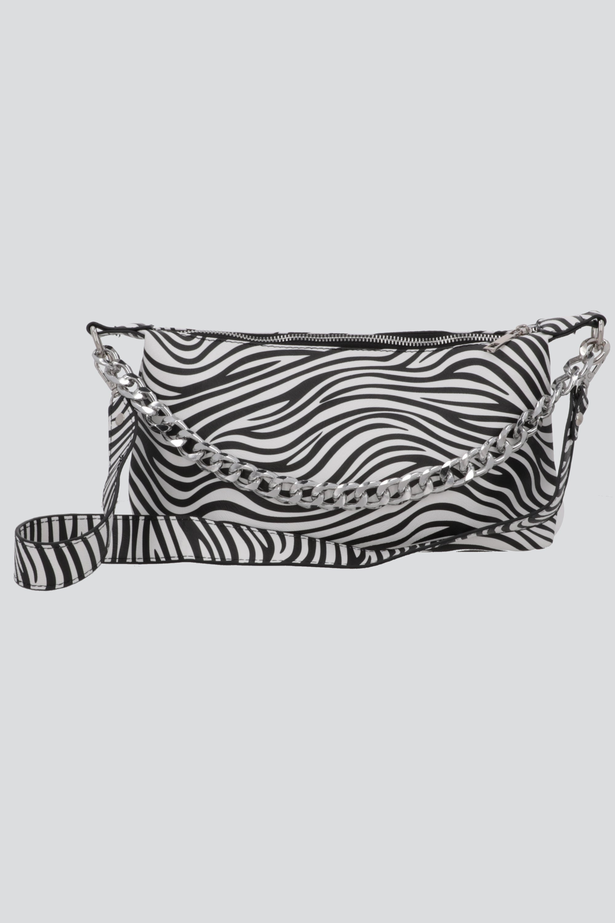 Bolsa crossbody zebra print