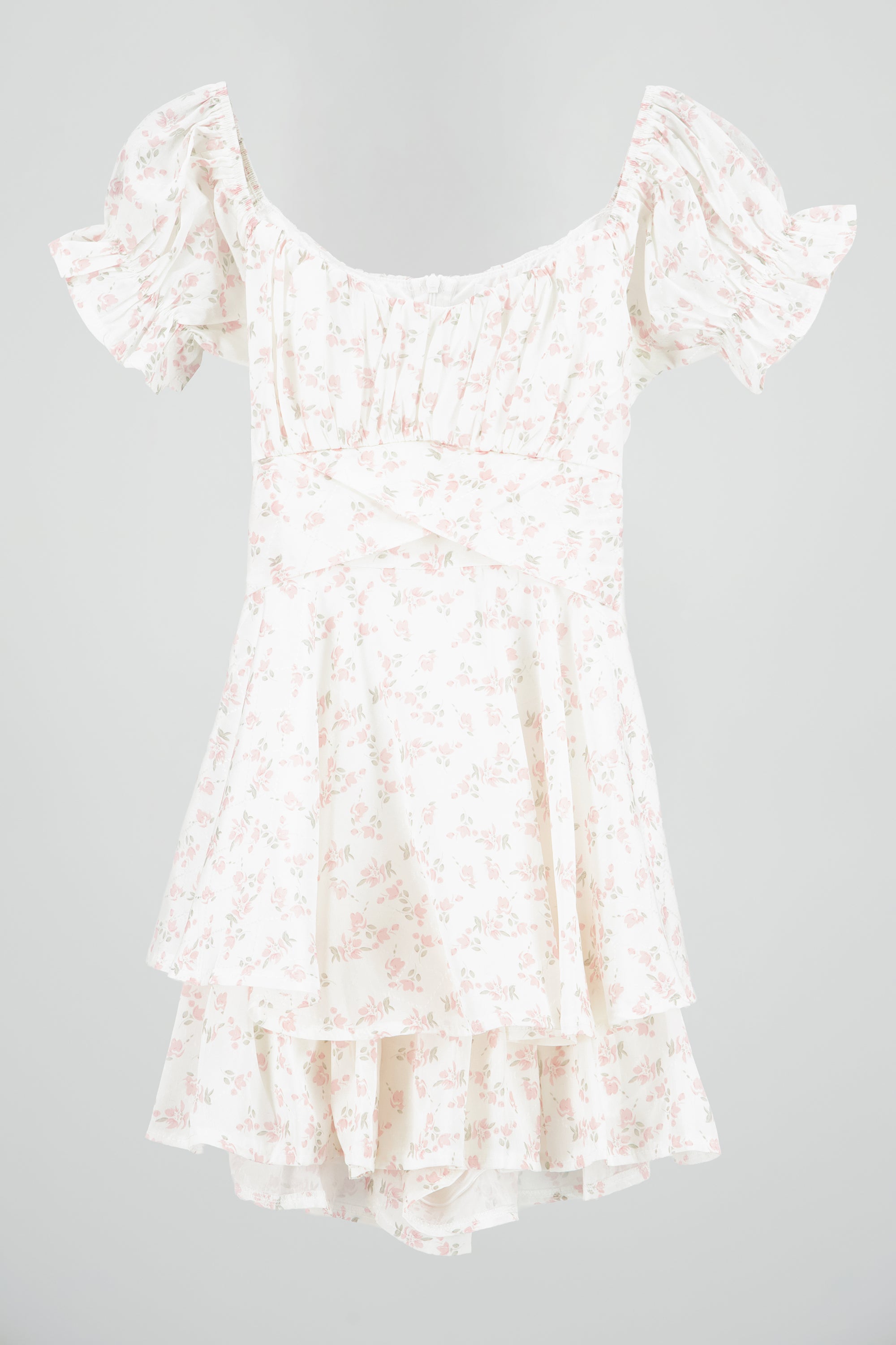 Romper manga corta flores