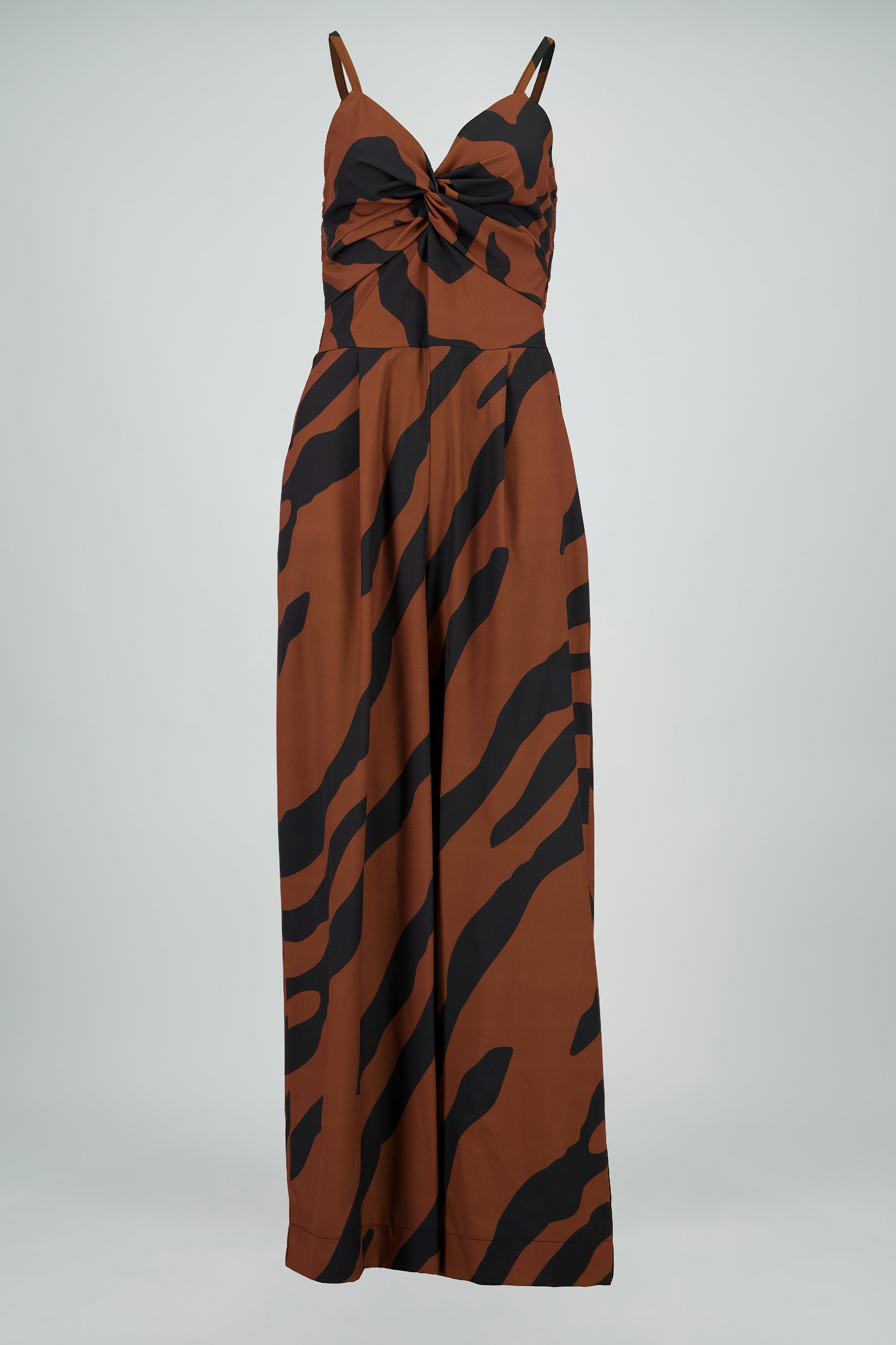 Jumpsuit tirantes estampado detalle nudo
