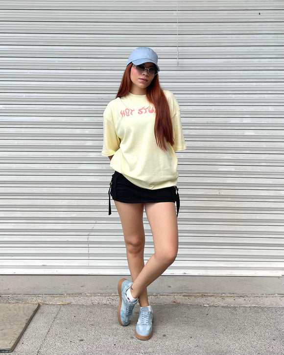 Playera hot stuff frente espalda