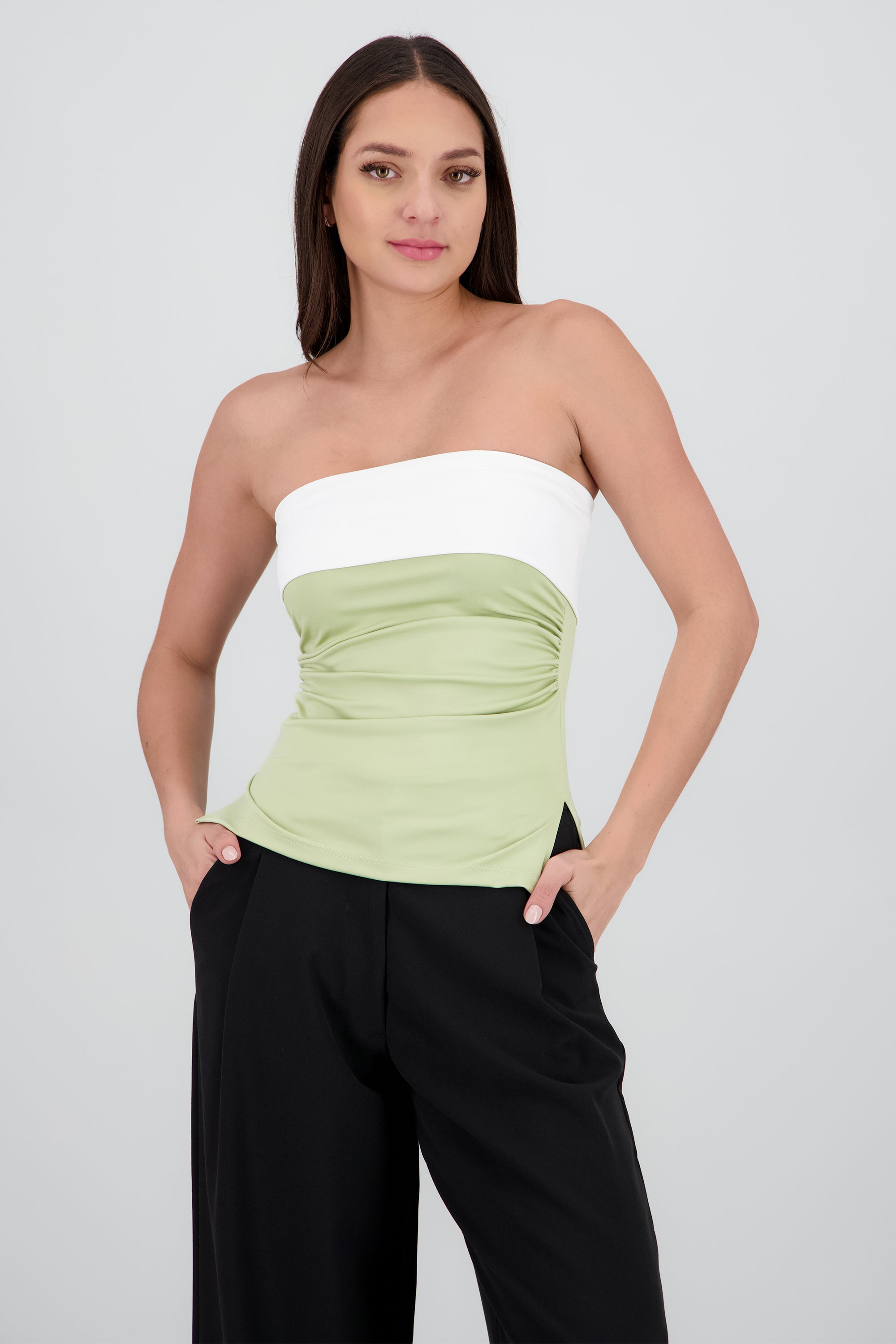 Top tubo con dobles escote Hypsters main image 0