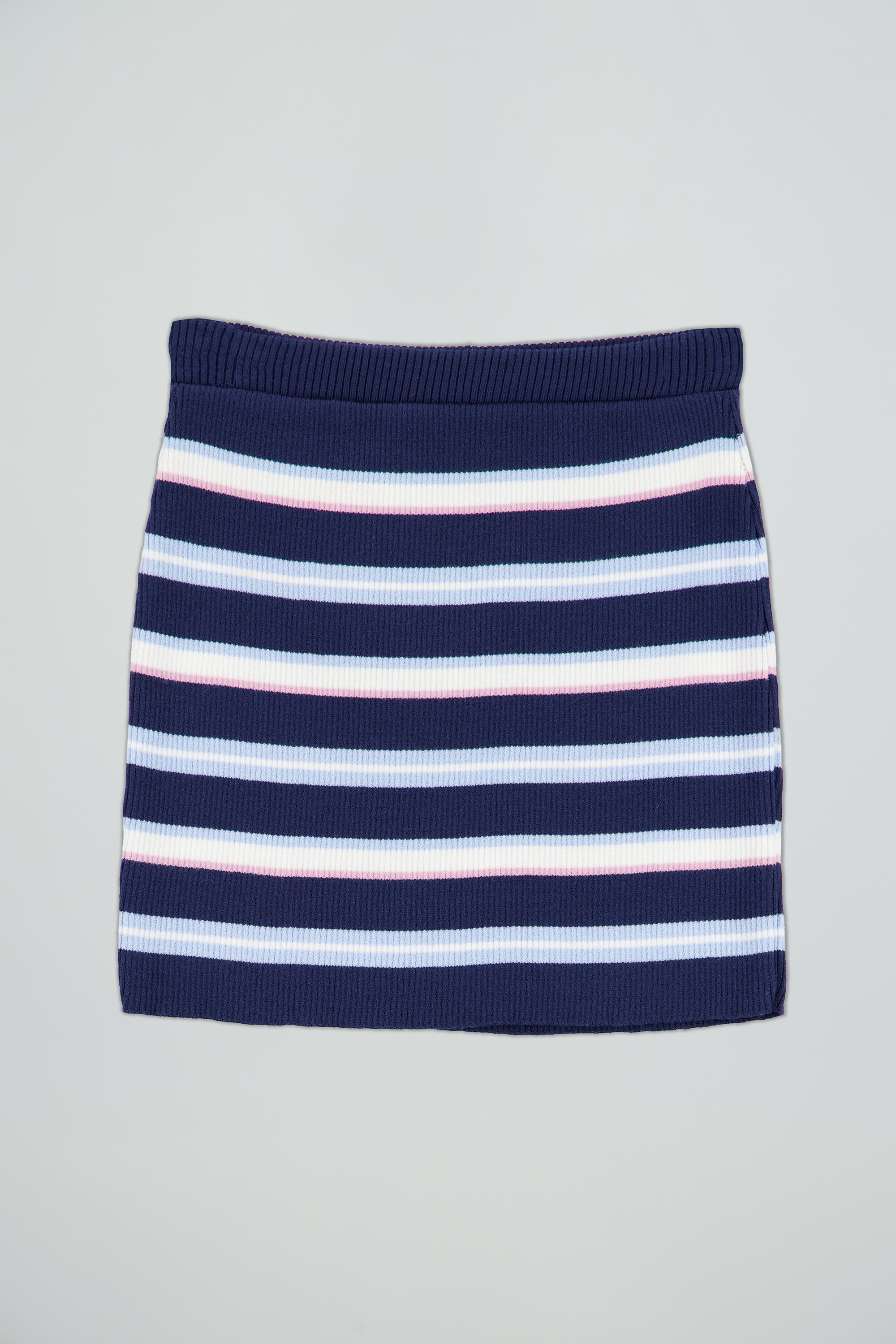 Falda mini rayas