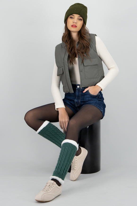 Beanie sencillo jaspeado