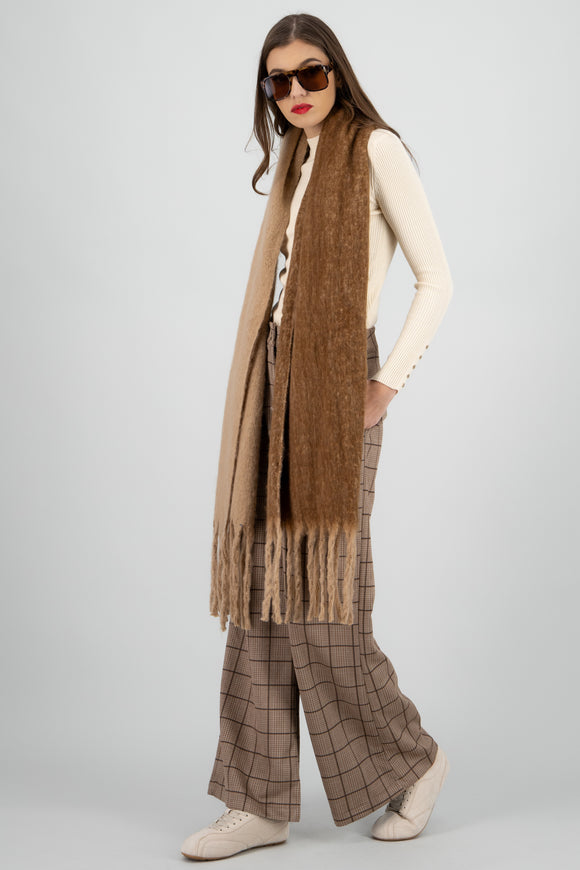 Bufanda color contraste