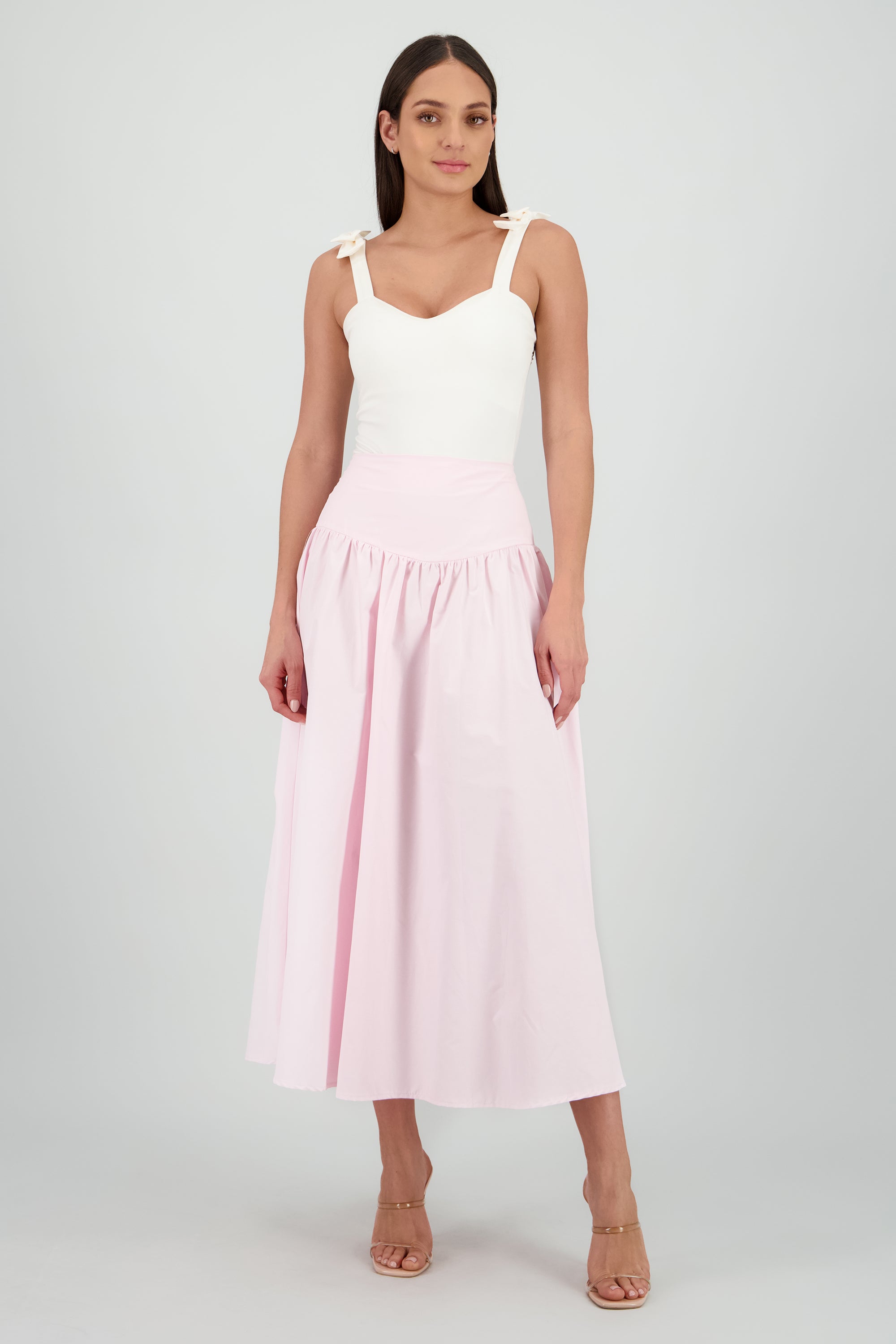 sachin and babi light blue dress Isola Drop Waist Maxi Dress by Solid & Striped main image 1
