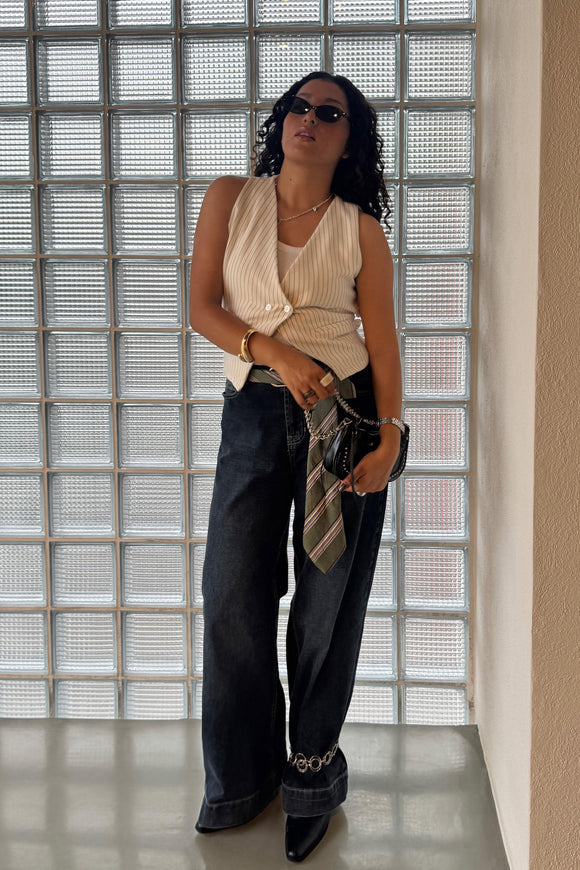 Chaleco escote espalda