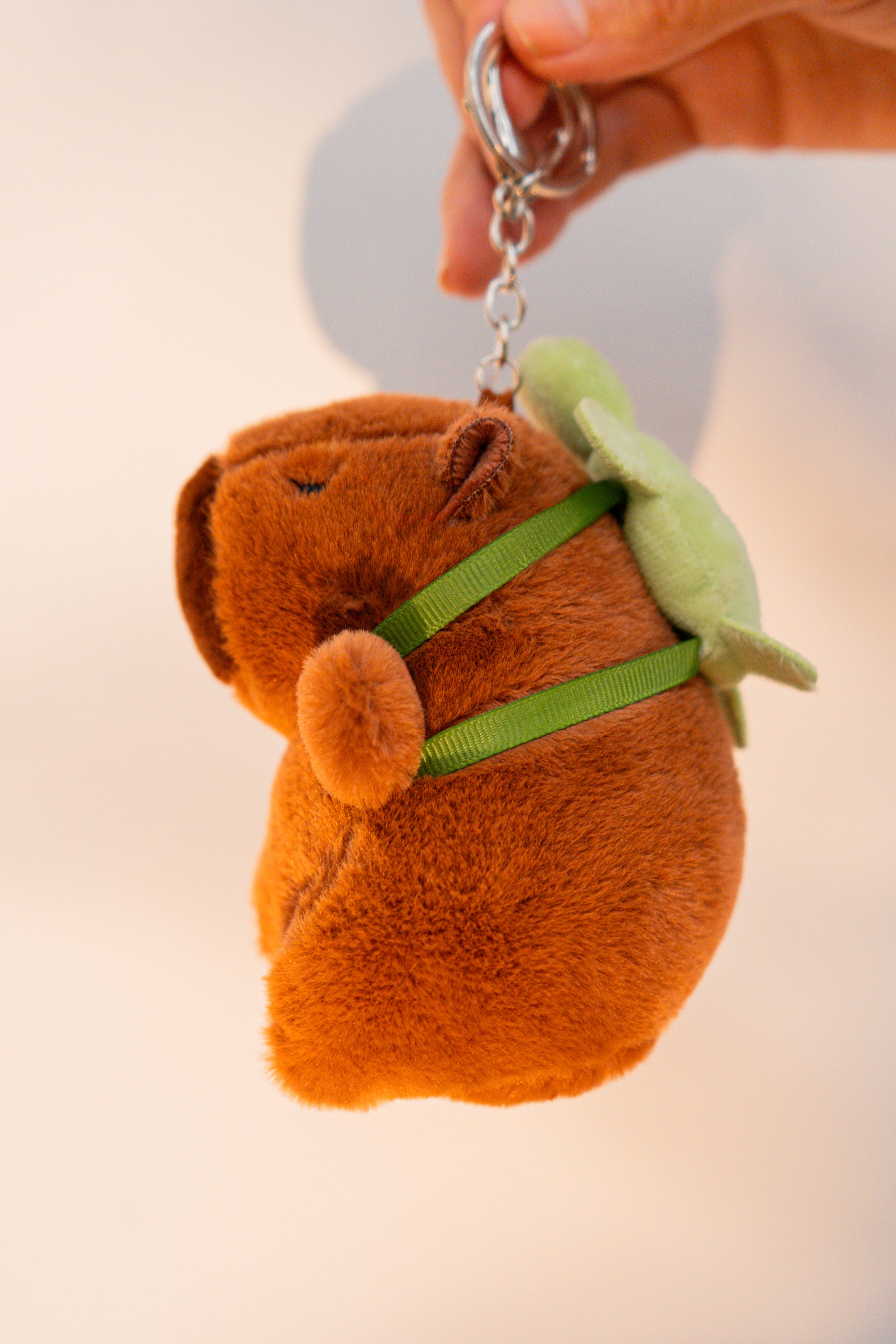 Llavero De Peluche De Capibara