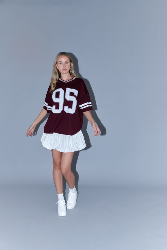 Playera deportiva estampado numeros