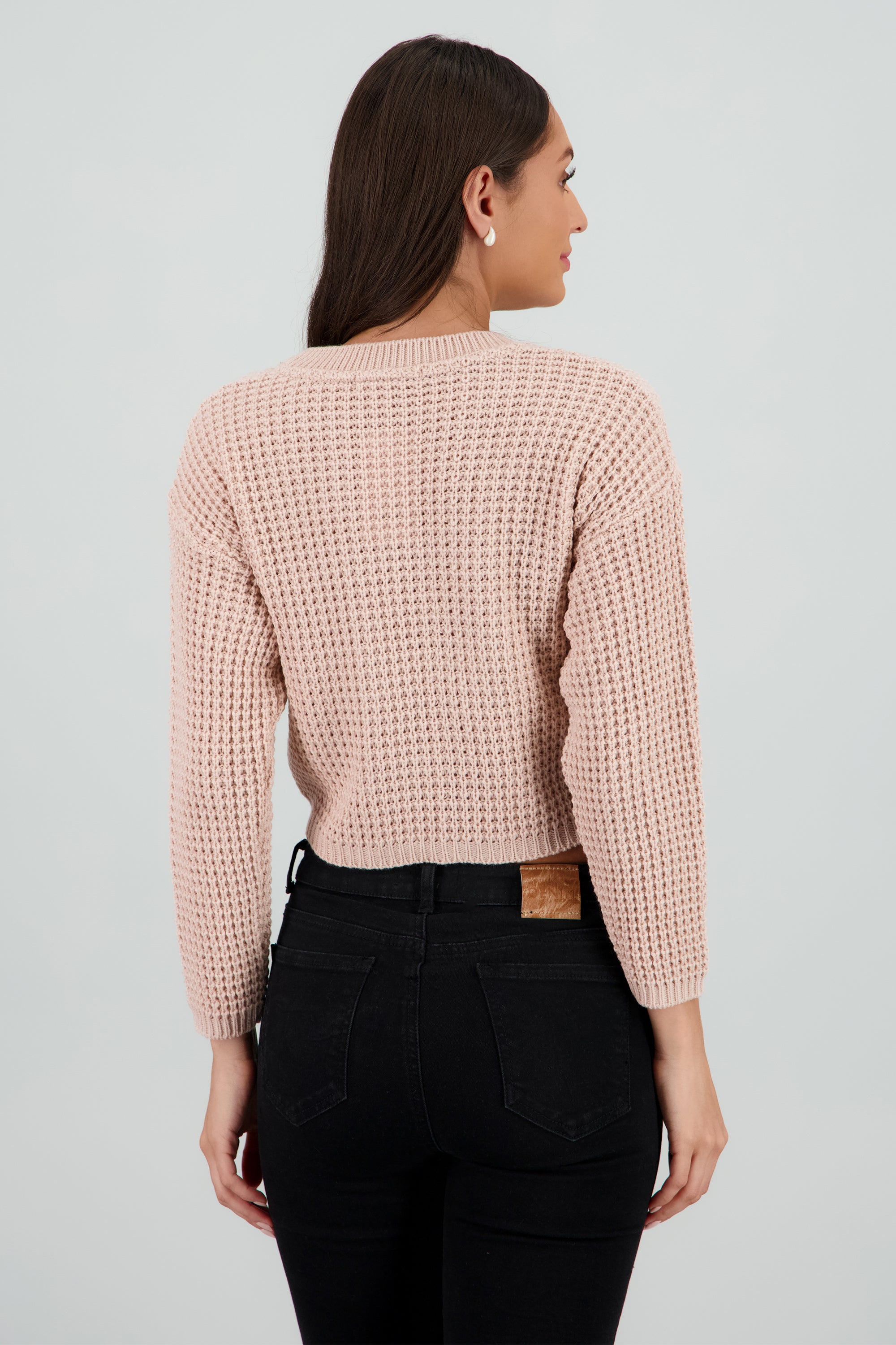 Suéter tejido corto BLUSH