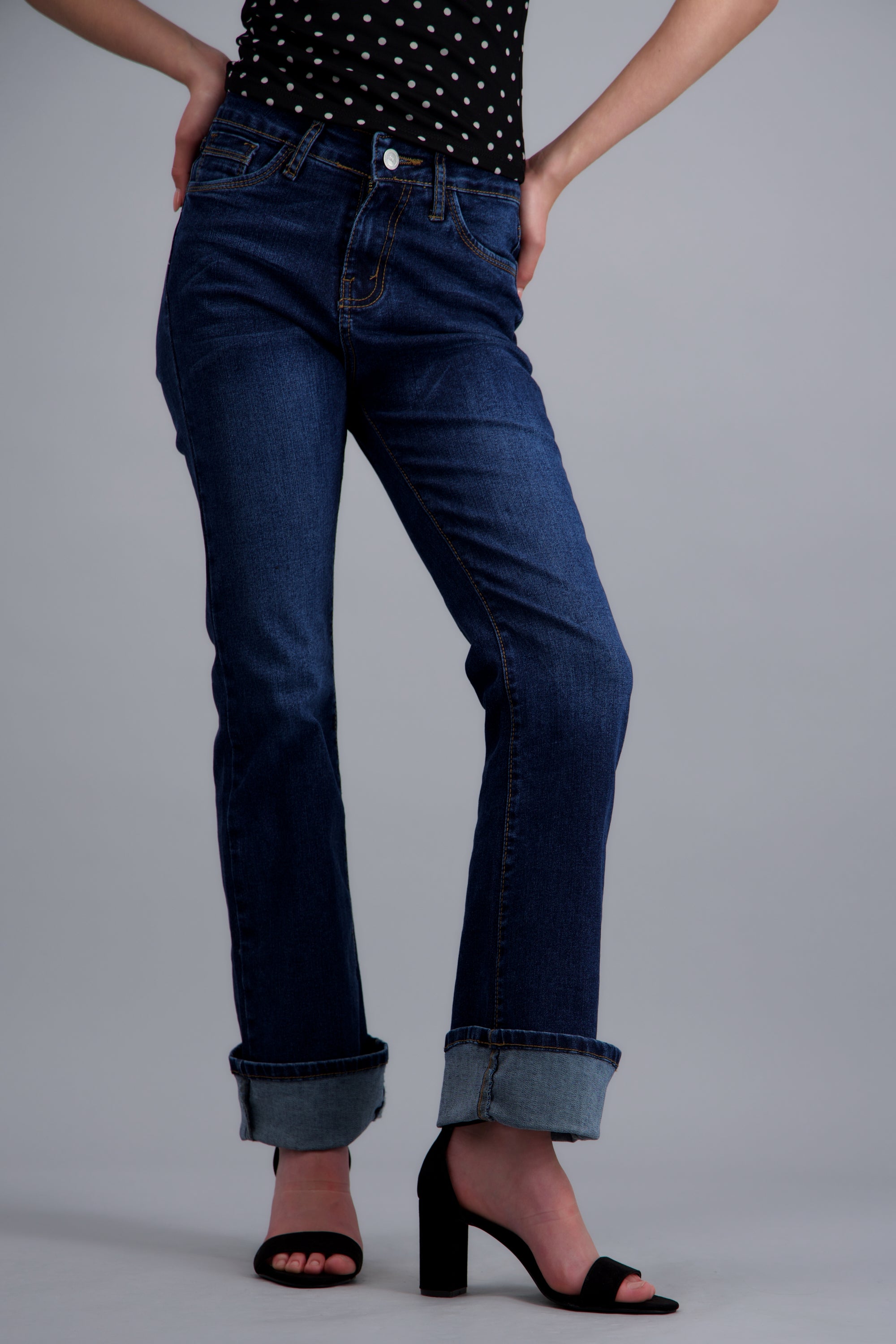 Tacon Tiras Basico Suede NEGRO